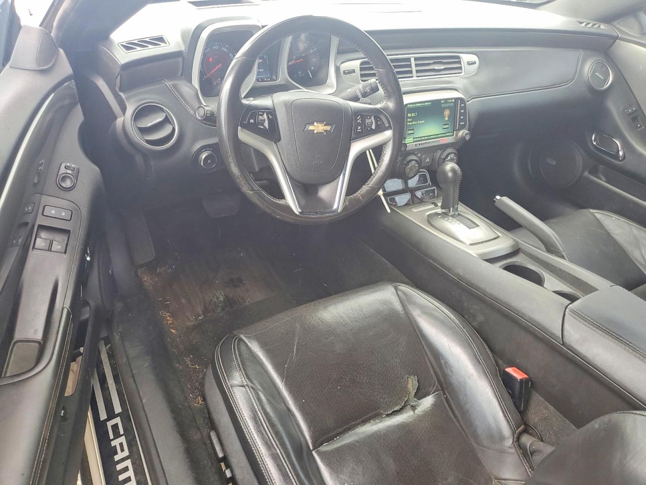 2014 Chevrolet Camaro Lt Silver vin: 2G1FC1E34E9313746