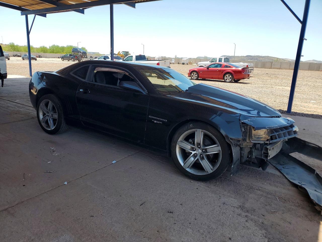 2012 Chevrolet Camaro Lt Black vin: 2G1FC1E35C9167399