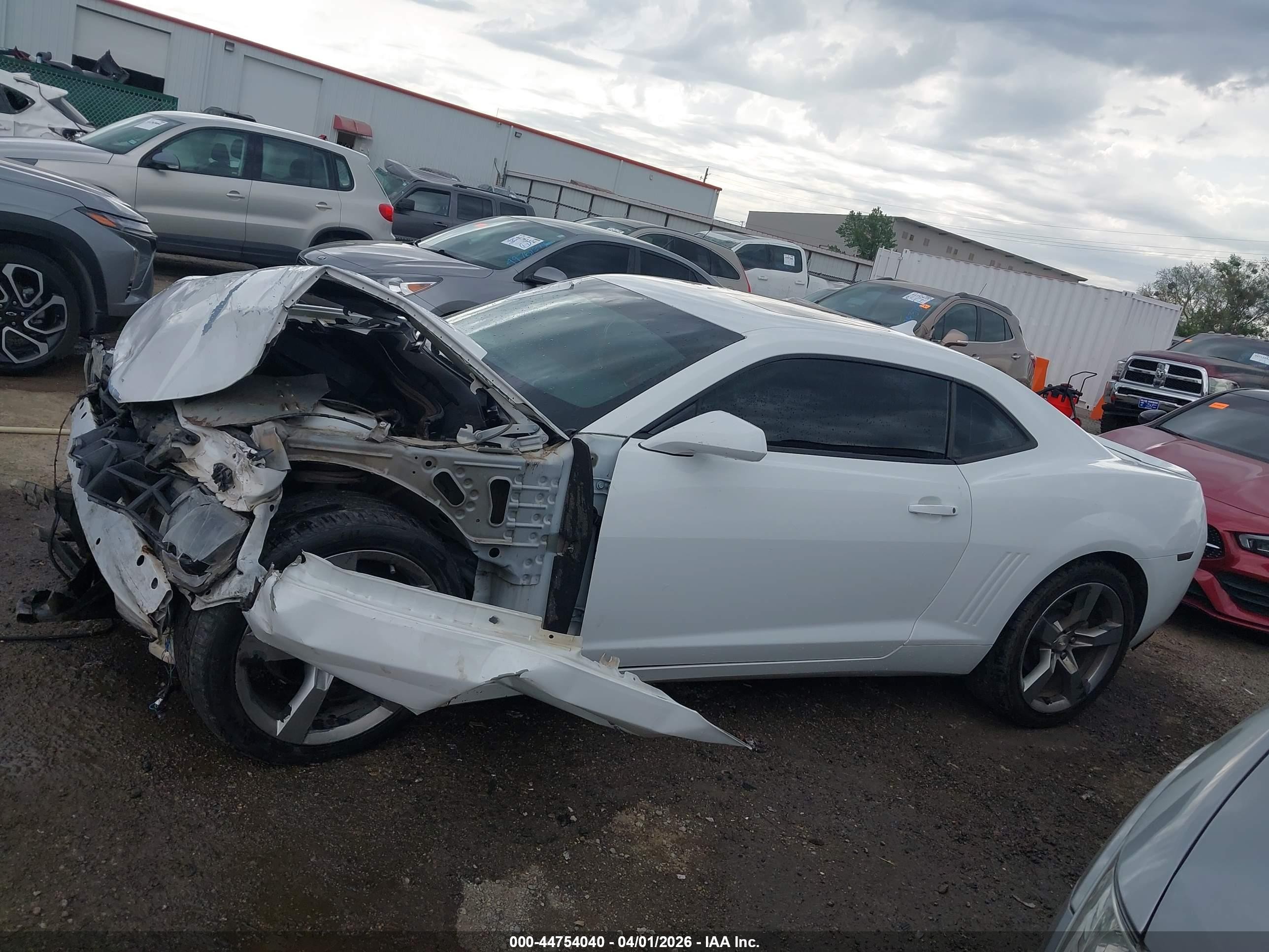 2012 Chevrolet Camaro 2lt White vin: 2G1FC1E35C9187636