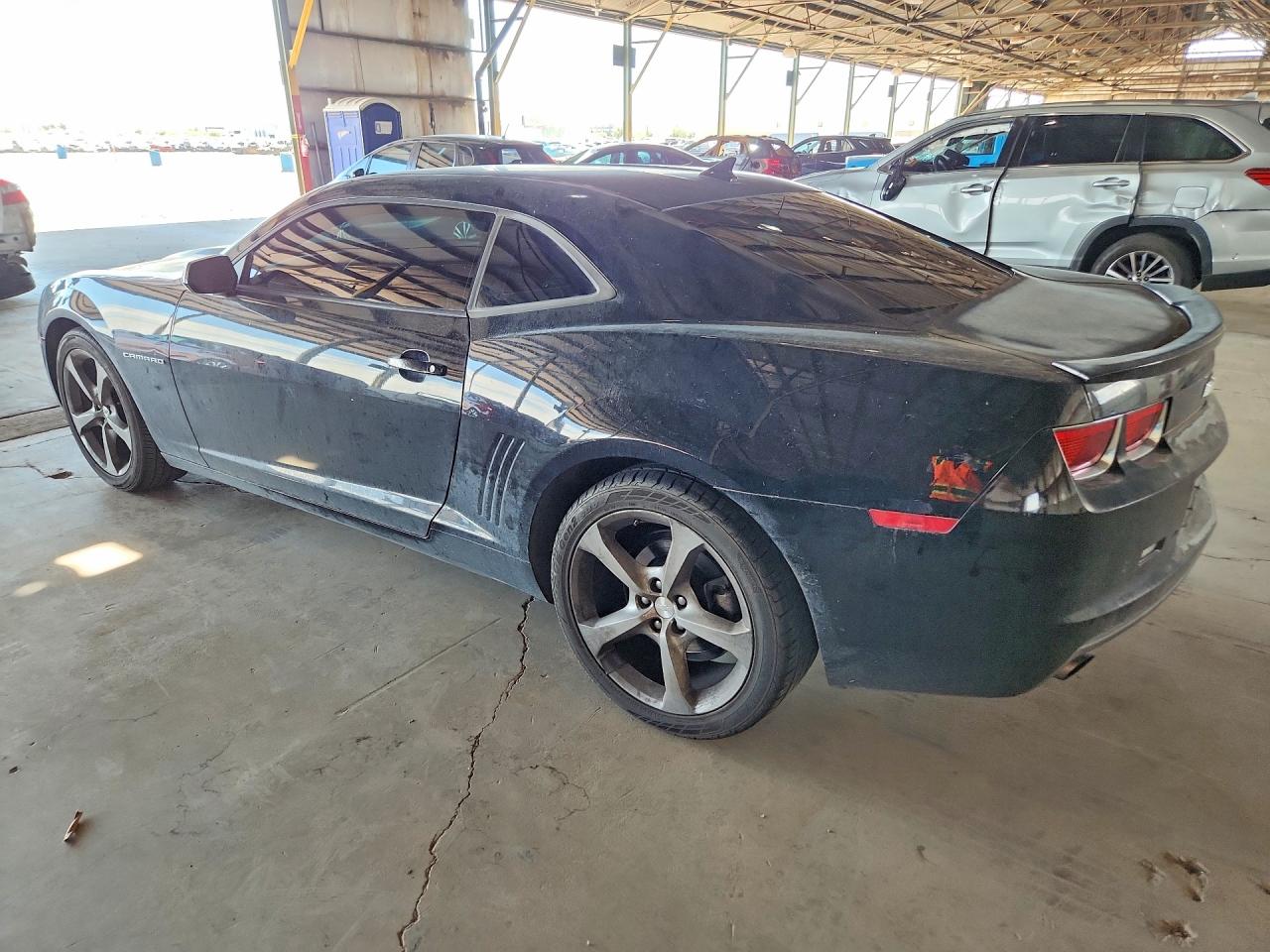 2013 Chevrolet Camaro Lt Black vin: 2G1FC1E35D9149325