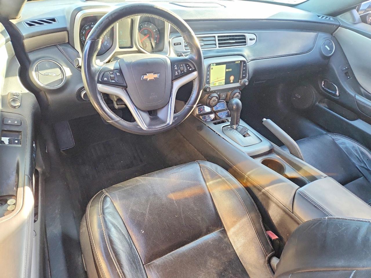 2013 Chevrolet Camaro Lt Black vin: 2G1FC1E35D9155822
