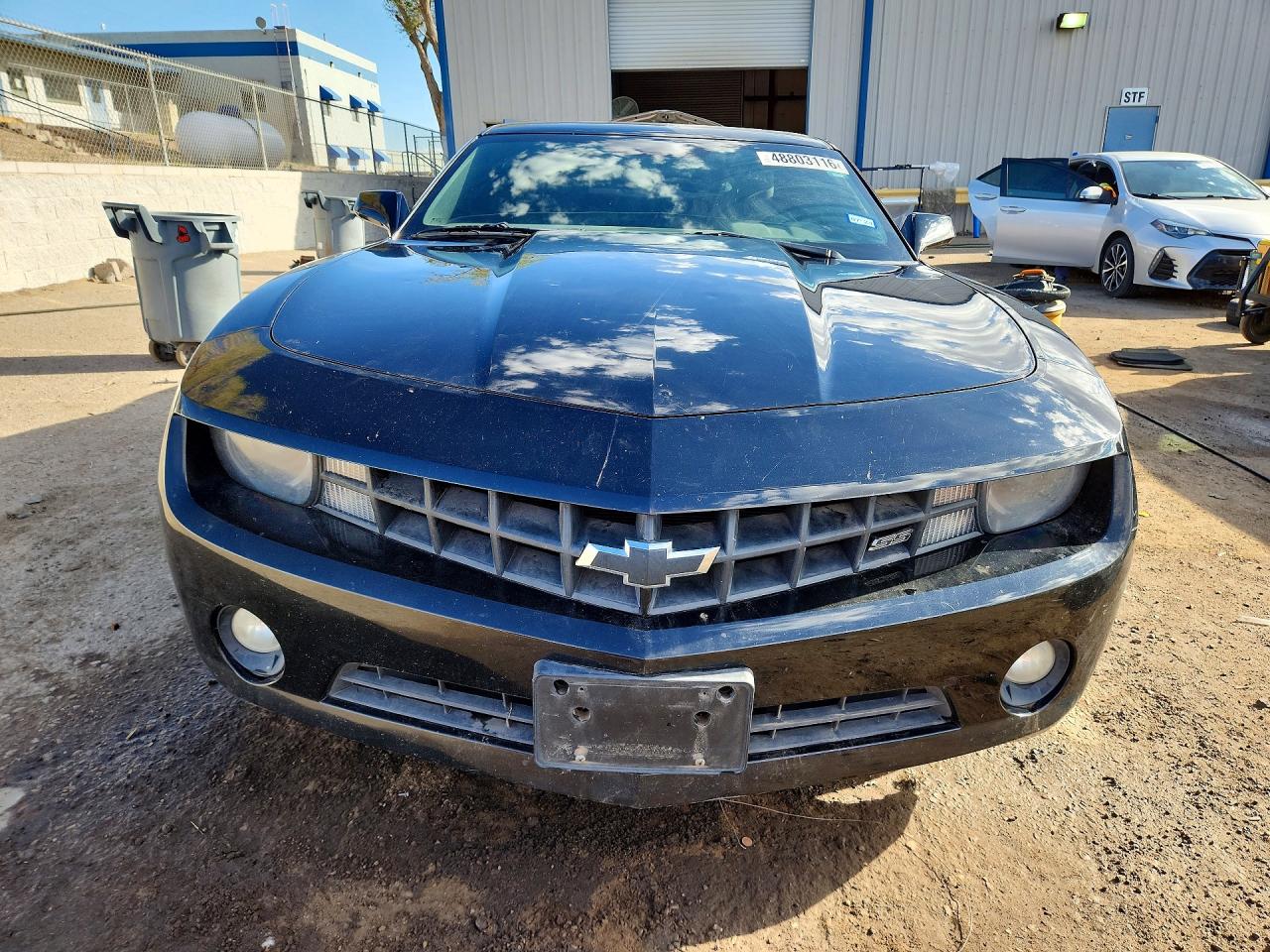 2013 Chevrolet Camaro Lt Black vin: 2G1FC1E35D9155822