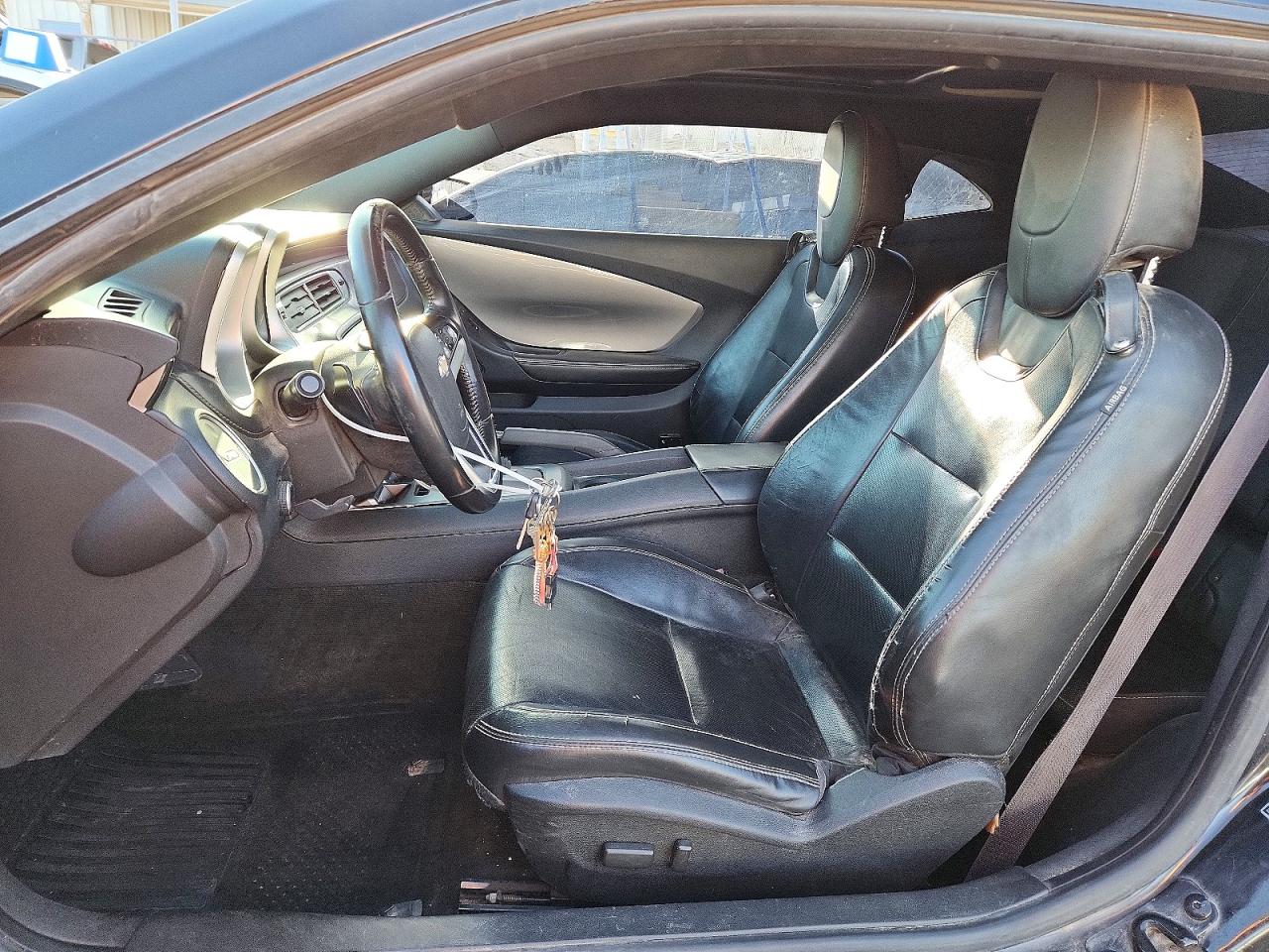 2013 Chevrolet Camaro Lt Black vin: 2G1FC1E35D9155822