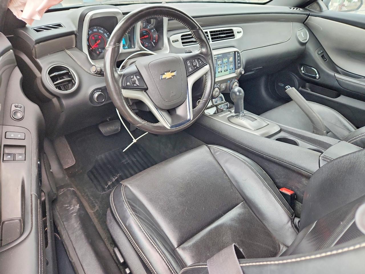2013 Chevrolet Camaro Lt Gray vin: 2G1FC1E35D9164214