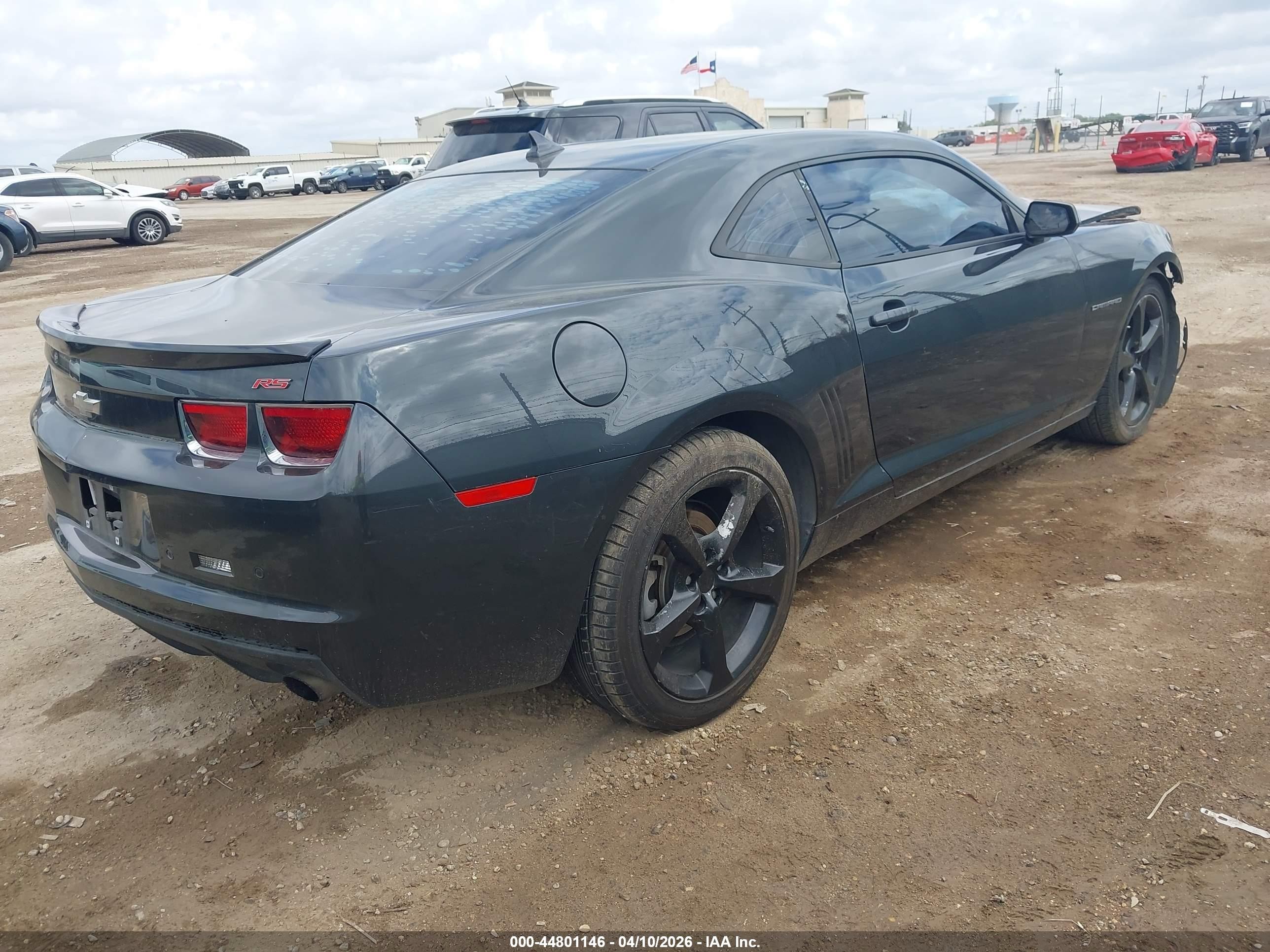 2013 Chevrolet Camaro 2lt Gray vin: 2G1FC1E35D9232866