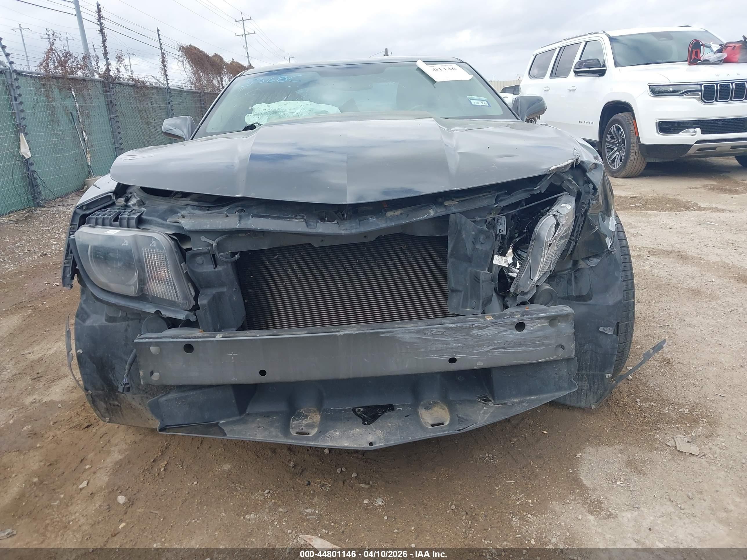 2013 Chevrolet Camaro 2lt Gray vin: 2G1FC1E35D9232866