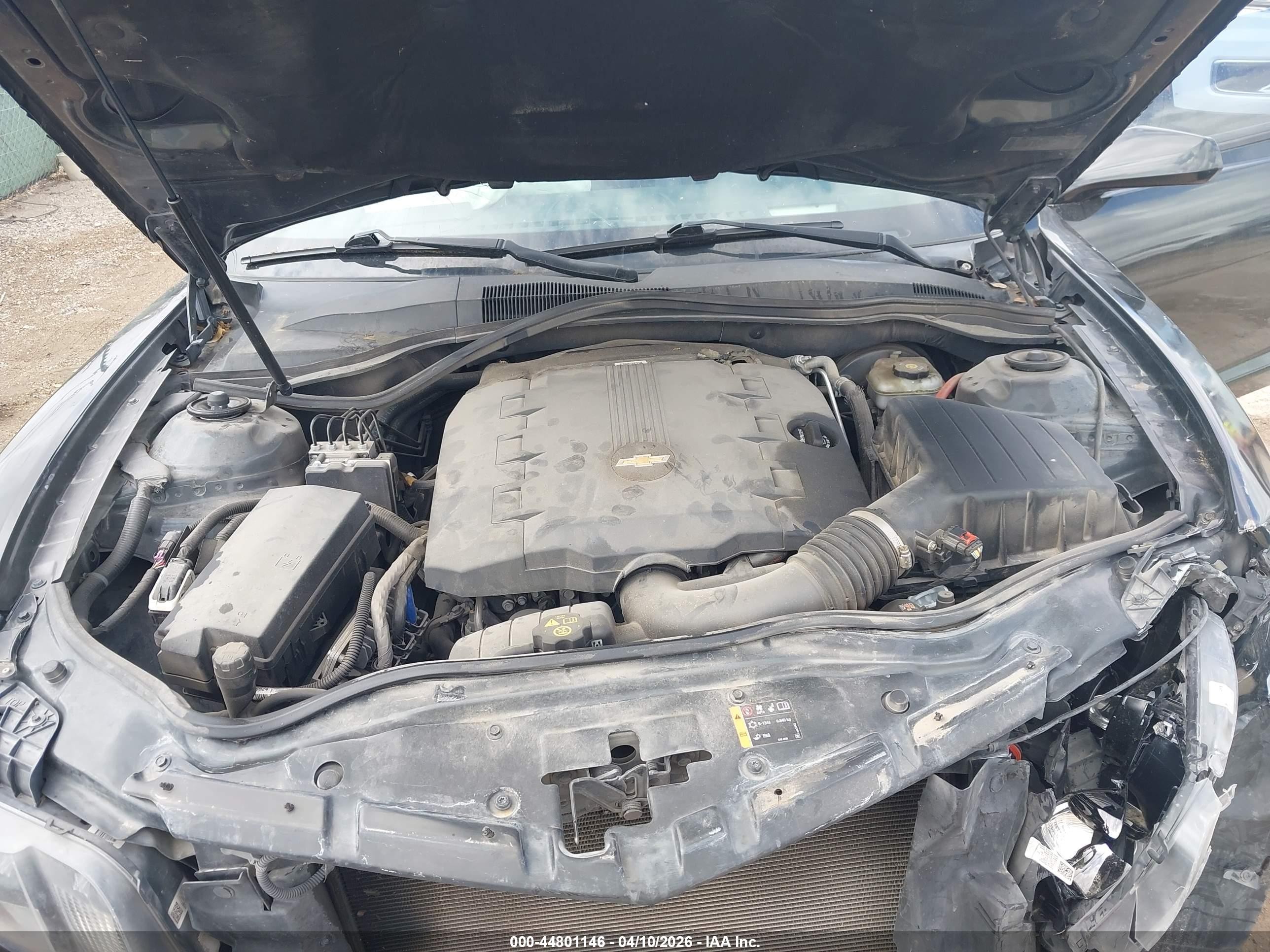 2013 Chevrolet Camaro 2lt Gray vin: 2G1FC1E35D9232866