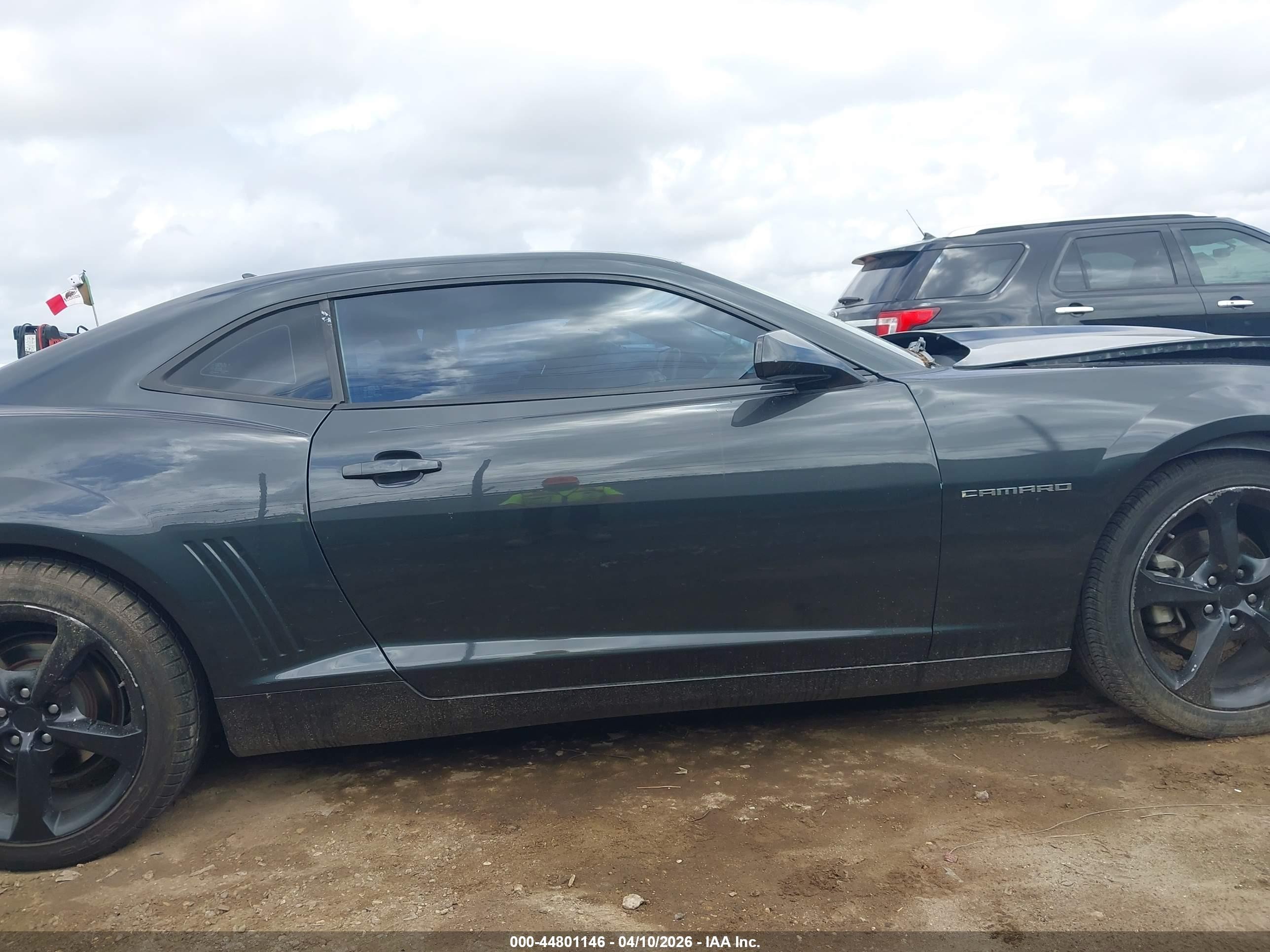 2013 Chevrolet Camaro 2lt Gray vin: 2G1FC1E35D9232866