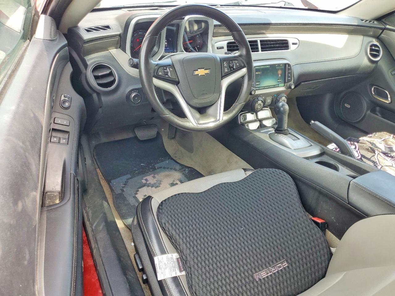 2014 Chevrolet Camaro Lt Red vin: 2G1FC1E35E9216488
