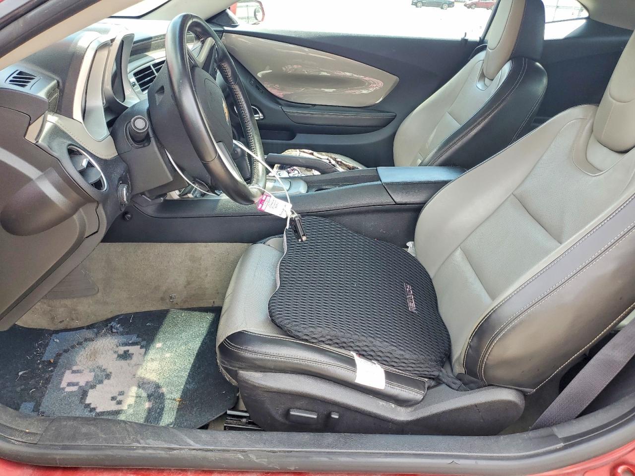 2014 Chevrolet Camaro Lt Red vin: 2G1FC1E35E9216488