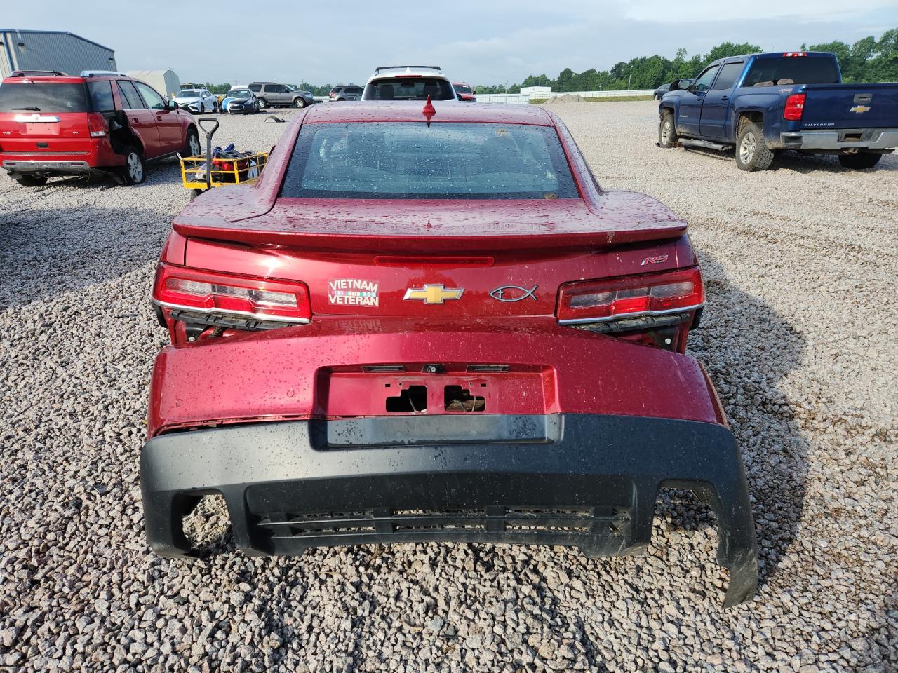 2014 Chevrolet Camaro Lt Красный vin: 2G1FC1E35E9254531