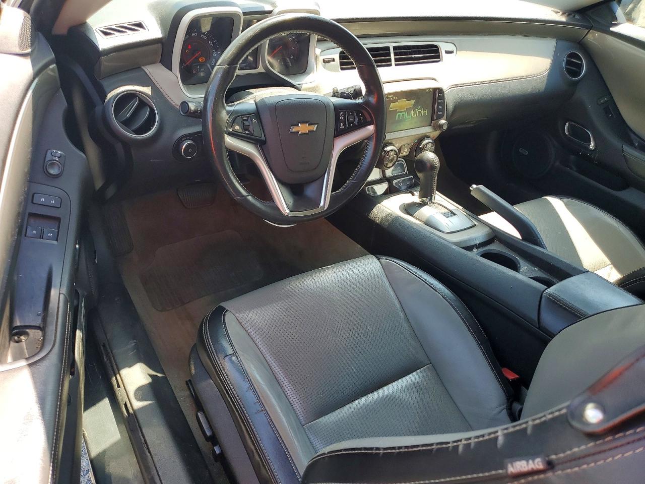 2014 Chevrolet Camaro Lt Gray vin: 2G1FC1E35E9302027