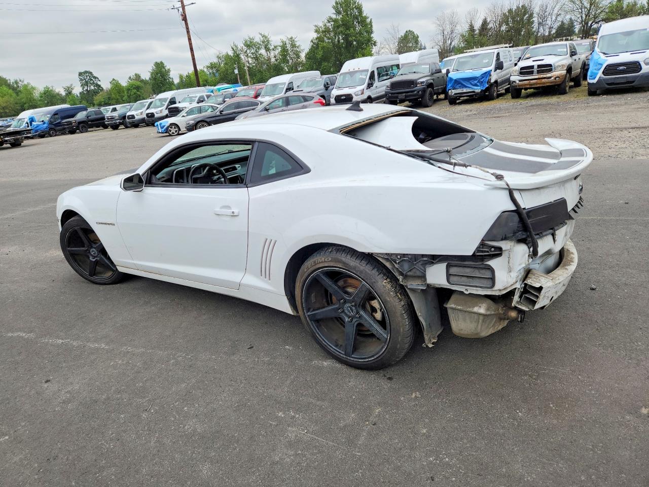 2015 Chevrolet Camaro Lt White vin: 2G1FC1E35F9158576