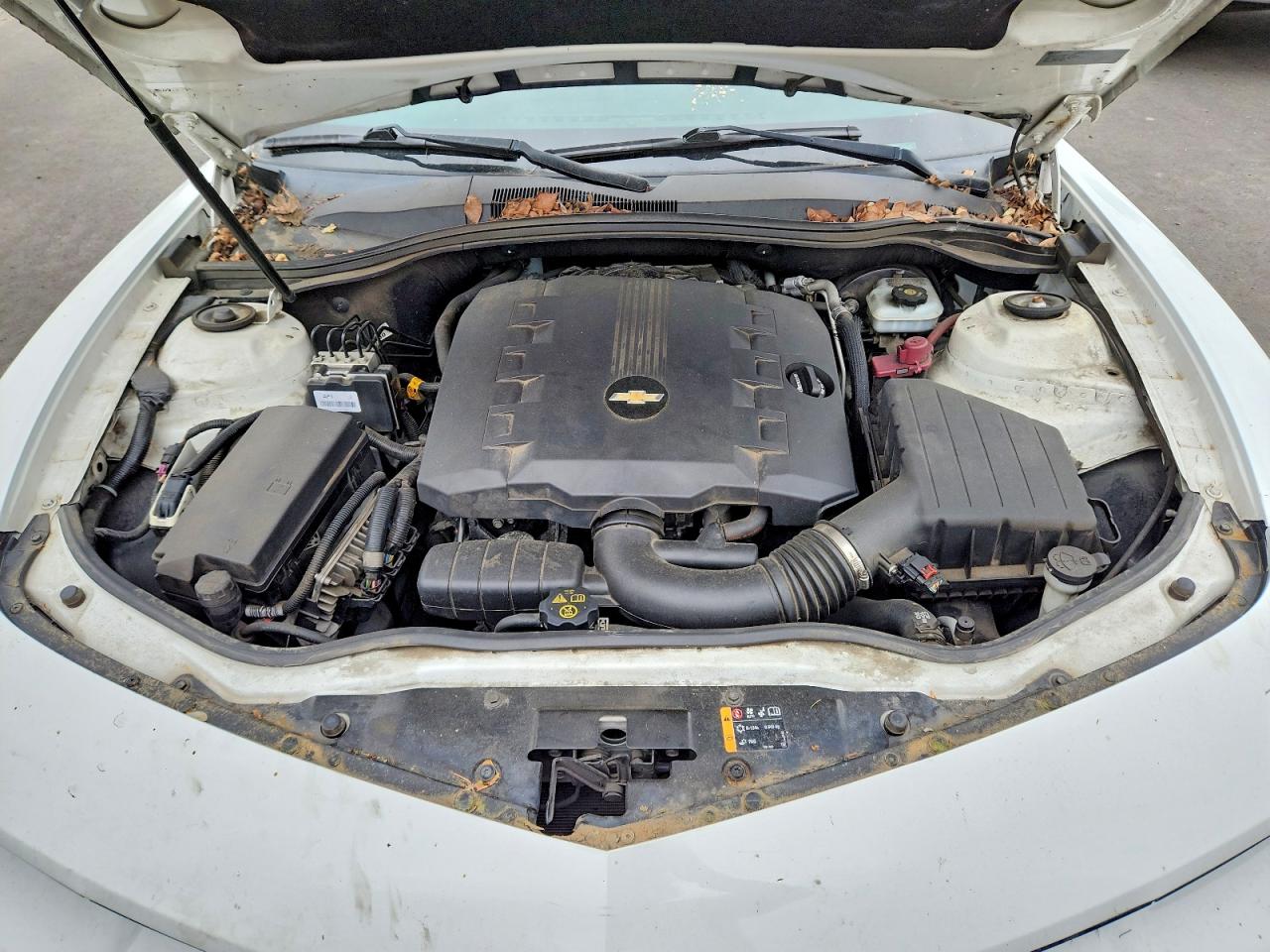 2015 Chevrolet Camaro Lt White vin: 2G1FC1E35F9158576