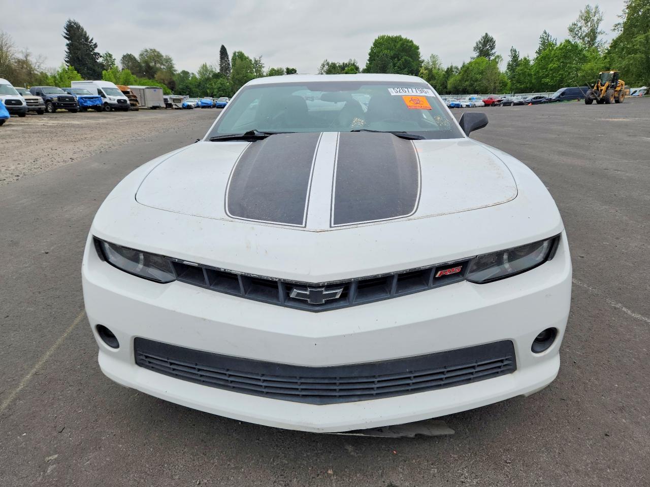 2015 Chevrolet Camaro Lt White vin: 2G1FC1E35F9158576