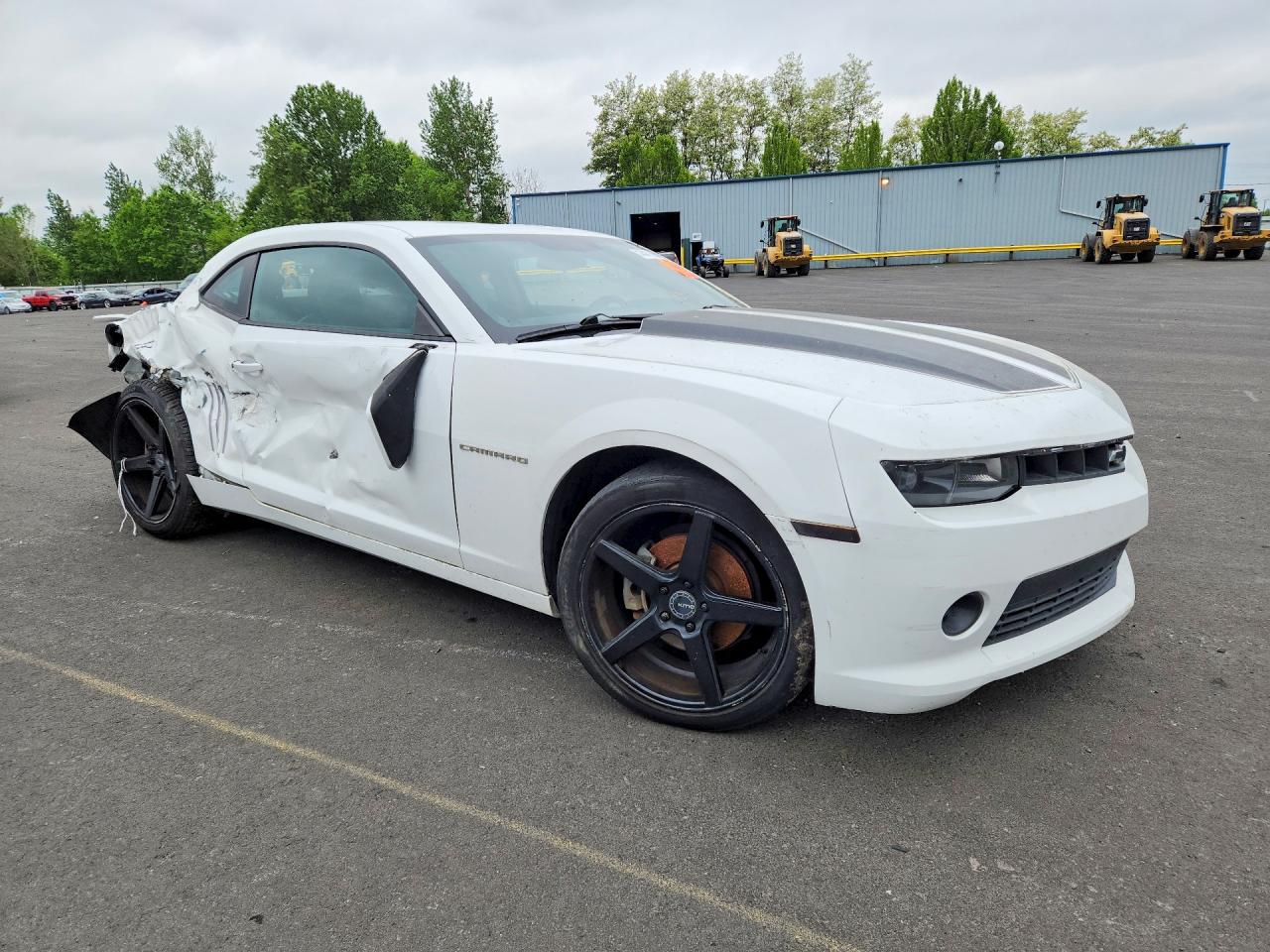 2015 Chevrolet Camaro Lt White vin: 2G1FC1E35F9158576