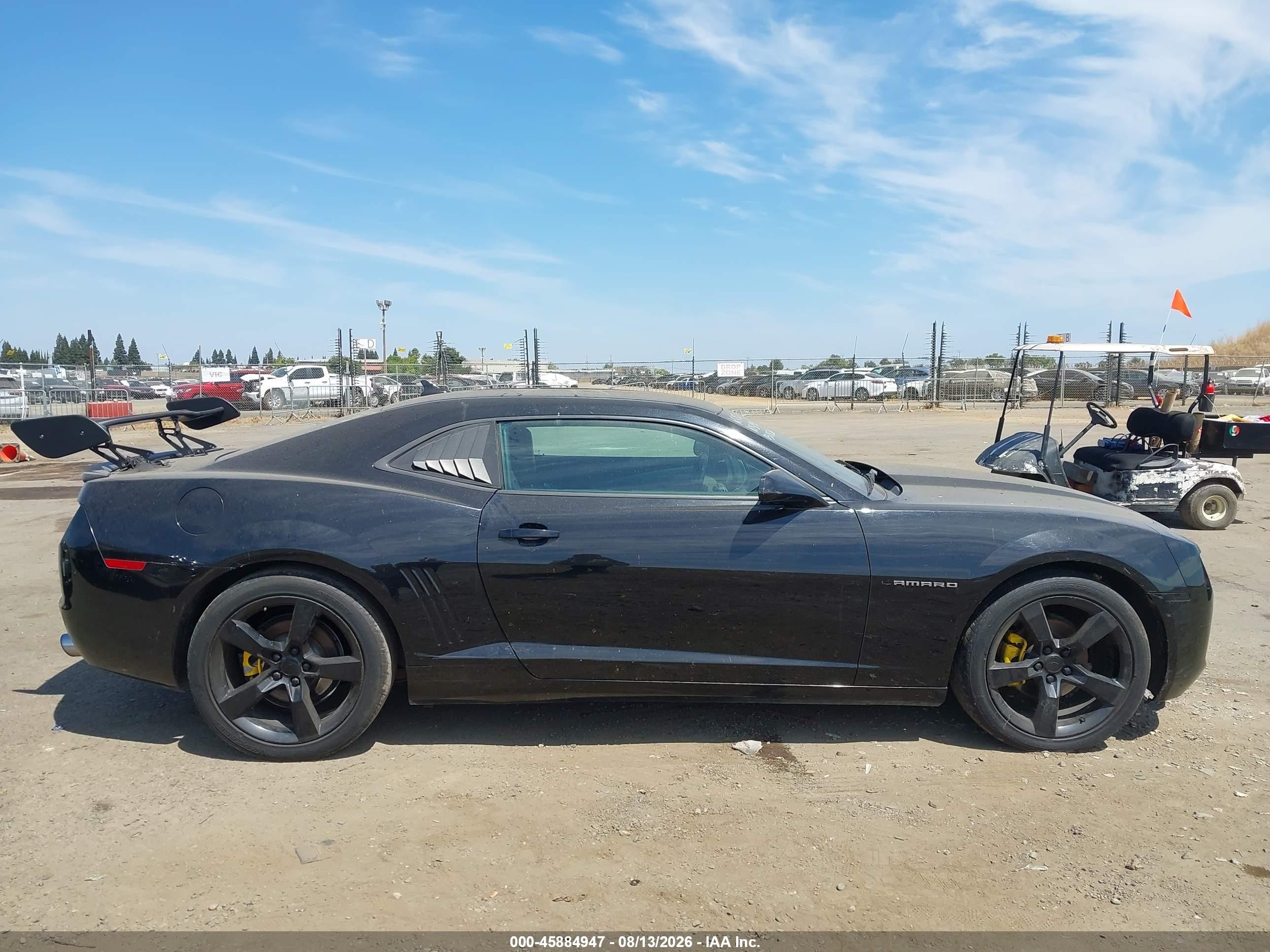 2012 Chevrolet Camaro 2lt Черный vin: 2G1FC1E36C9122469