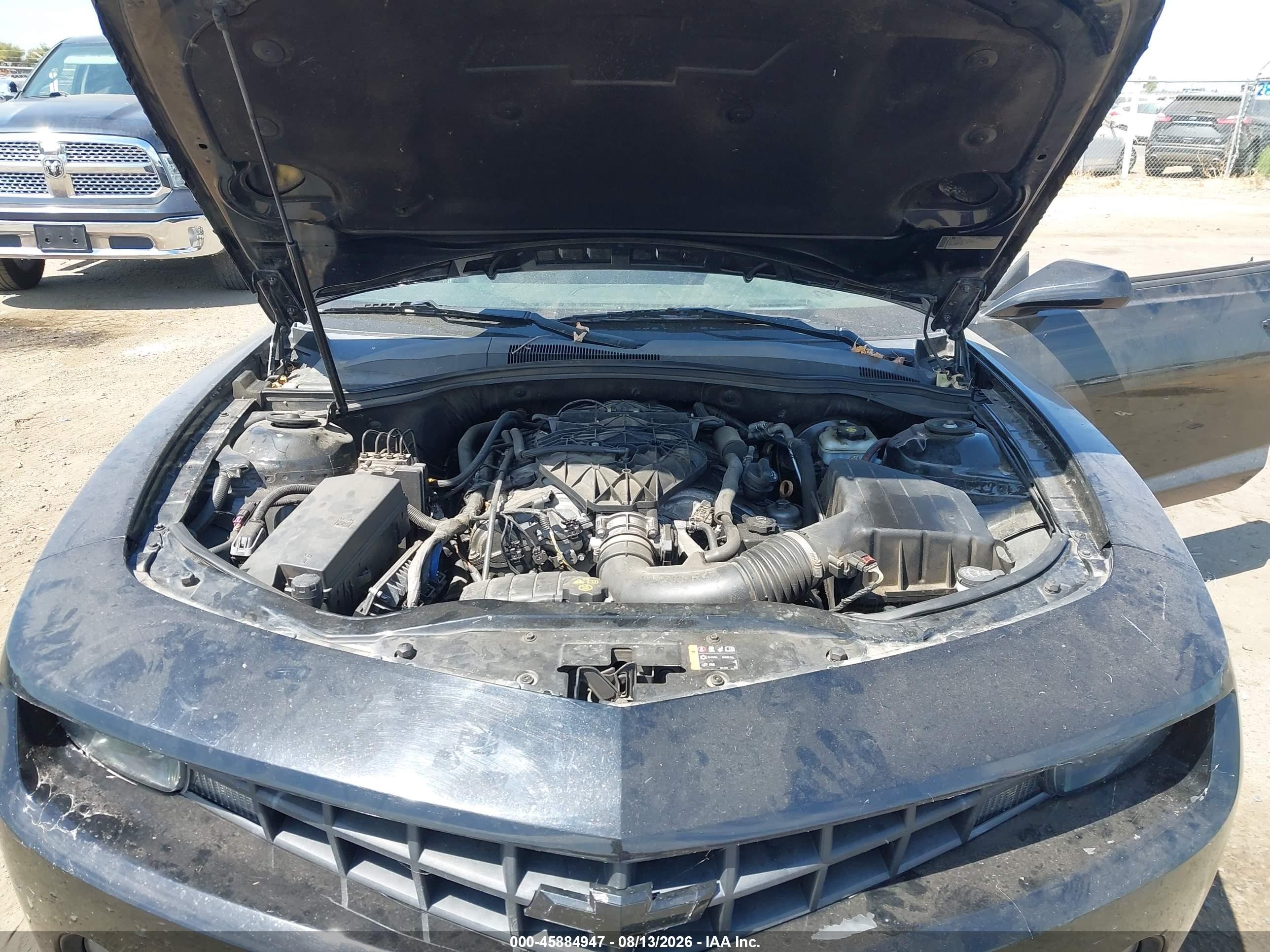 2012 Chevrolet Camaro 2lt Черный vin: 2G1FC1E36C9122469