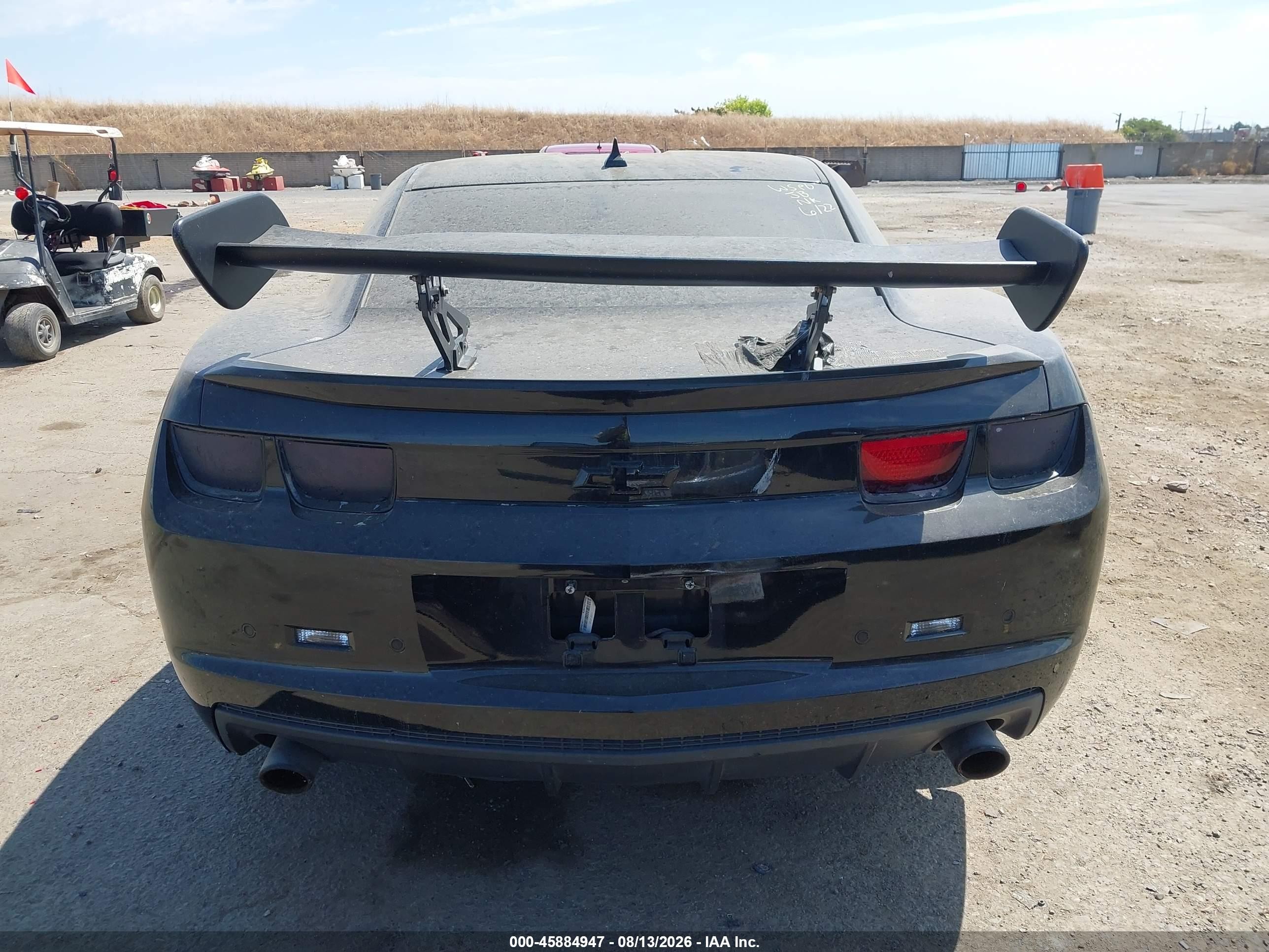 2012 Chevrolet Camaro 2lt Черный vin: 2G1FC1E36C9122469