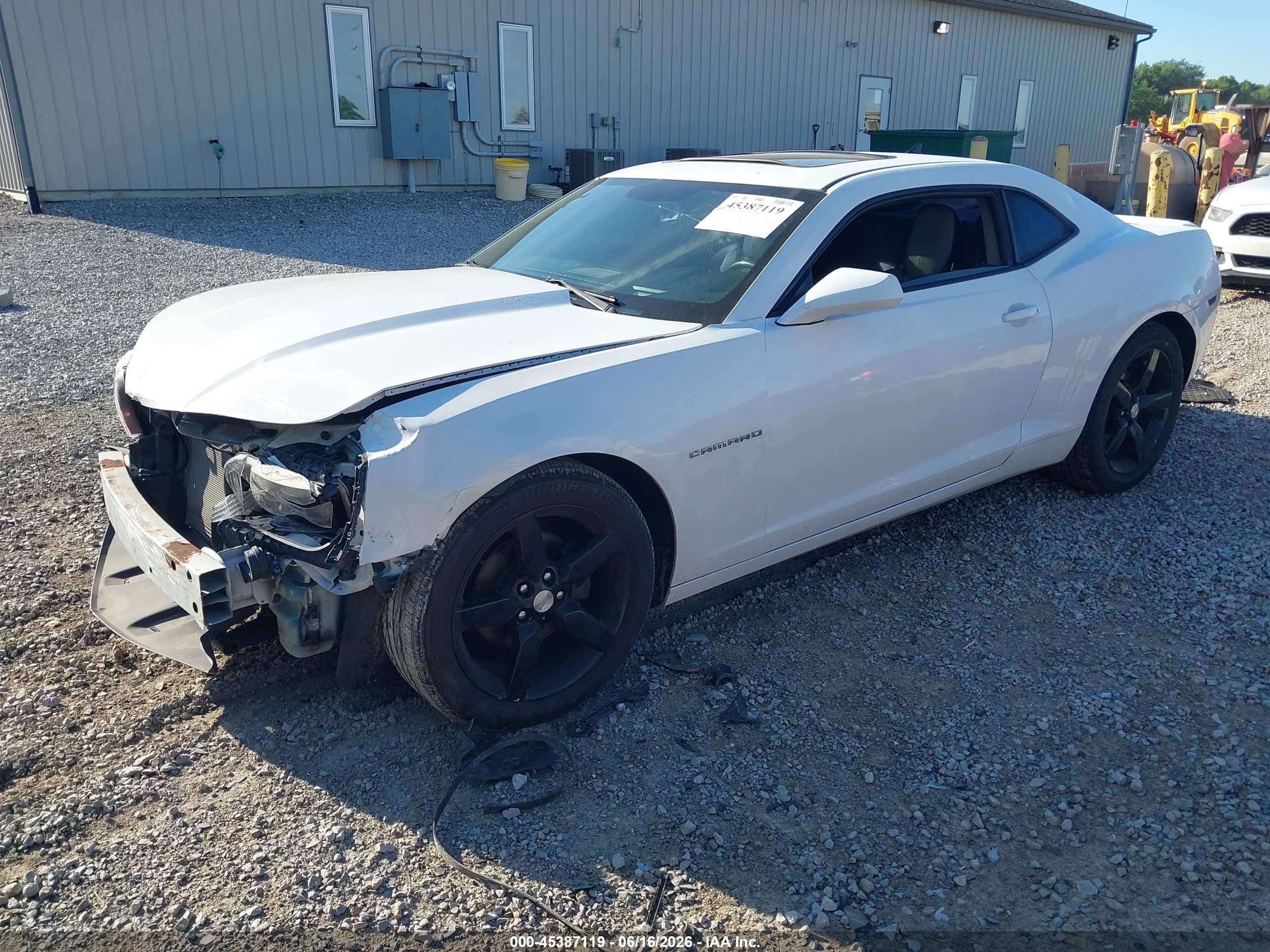 2012 Chevrolet Camaro 2lt White vin: 2G1FC1E36C9136565