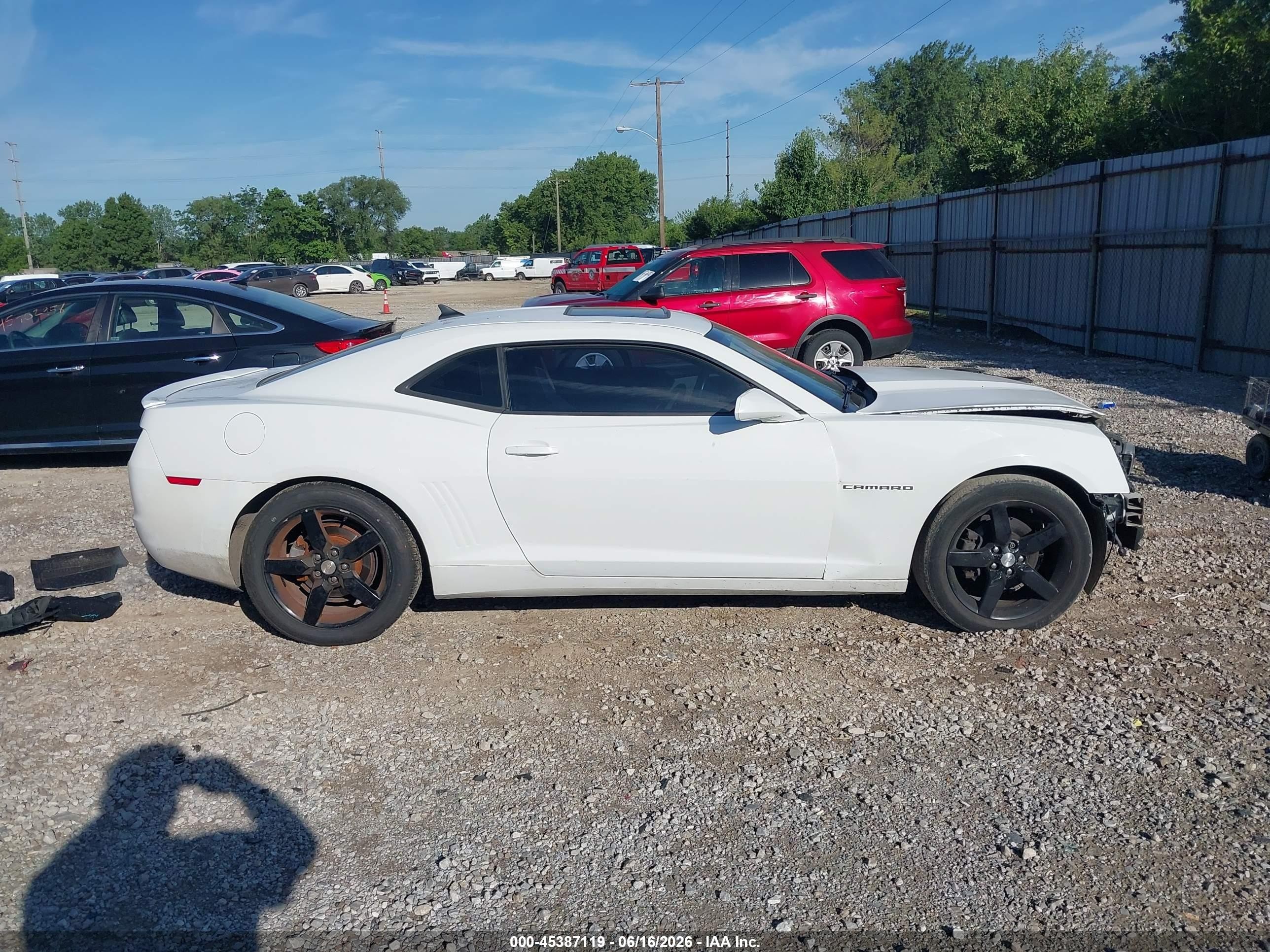 2012 Chevrolet Camaro 2lt White vin: 2G1FC1E36C9136565