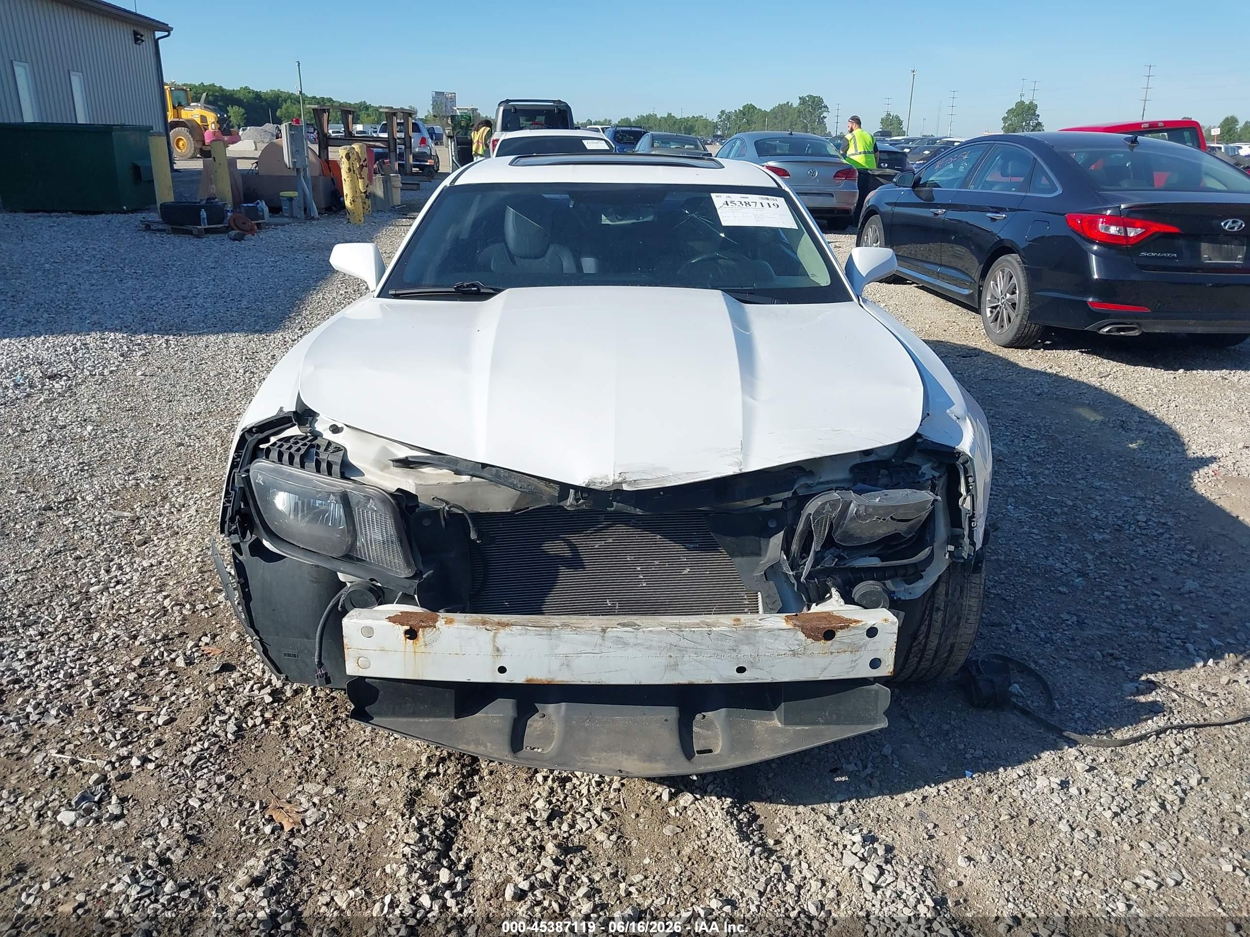 2012 Chevrolet Camaro 2lt White vin: 2G1FC1E36C9136565