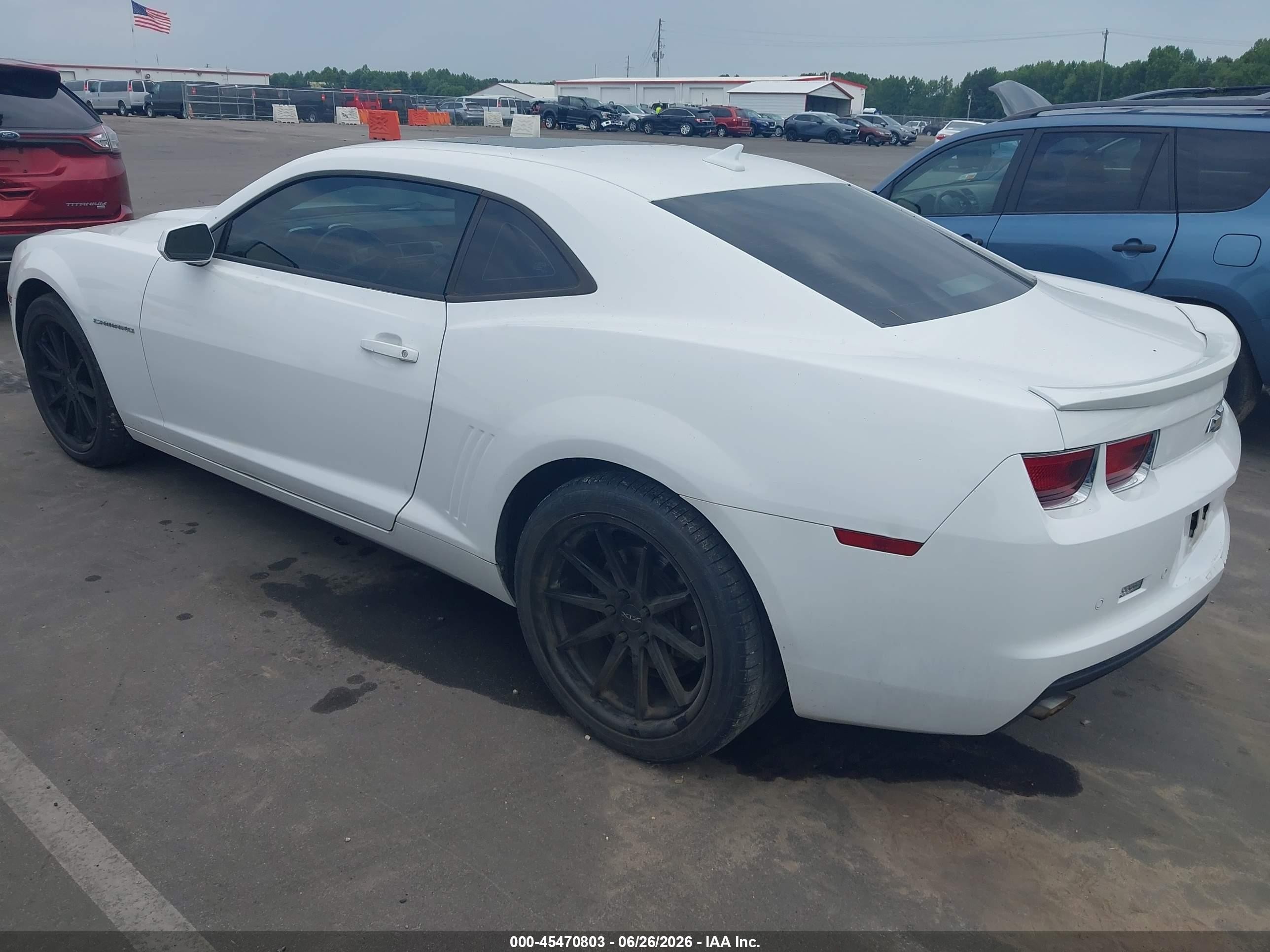 2012 Chevrolet Camaro 2lt White vin: 2G1FC1E36C9160591