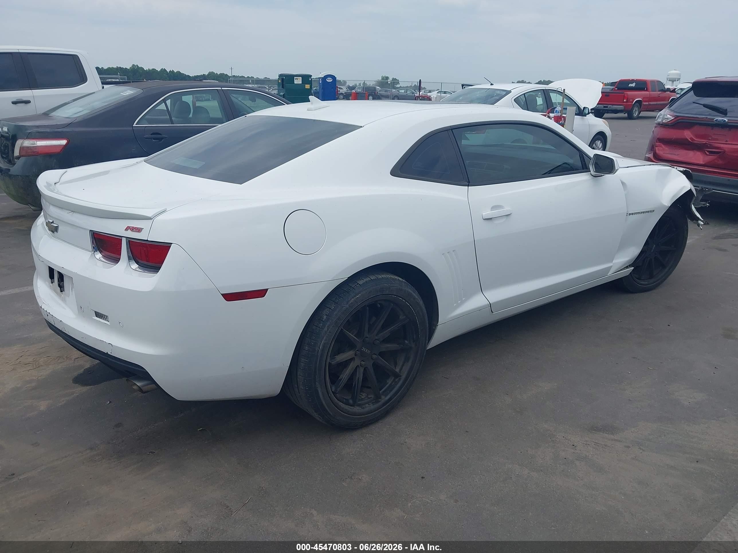 2012 Chevrolet Camaro 2lt White vin: 2G1FC1E36C9160591