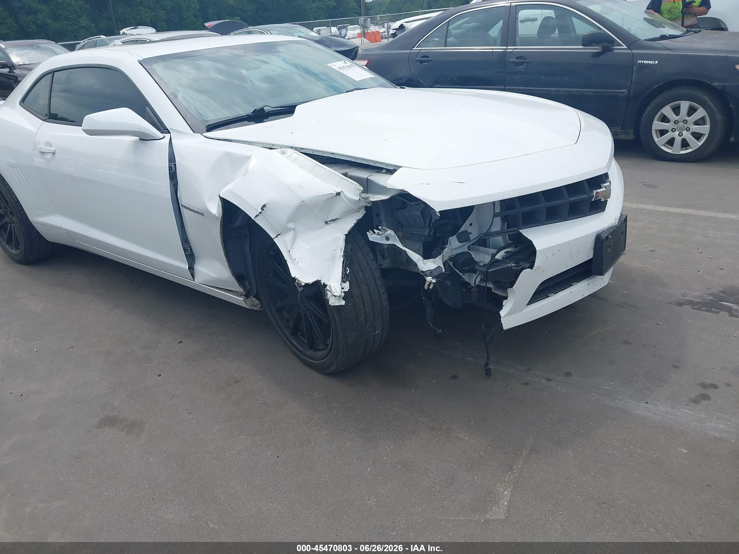 2012 Chevrolet Camaro 2lt White vin: 2G1FC1E36C9160591
