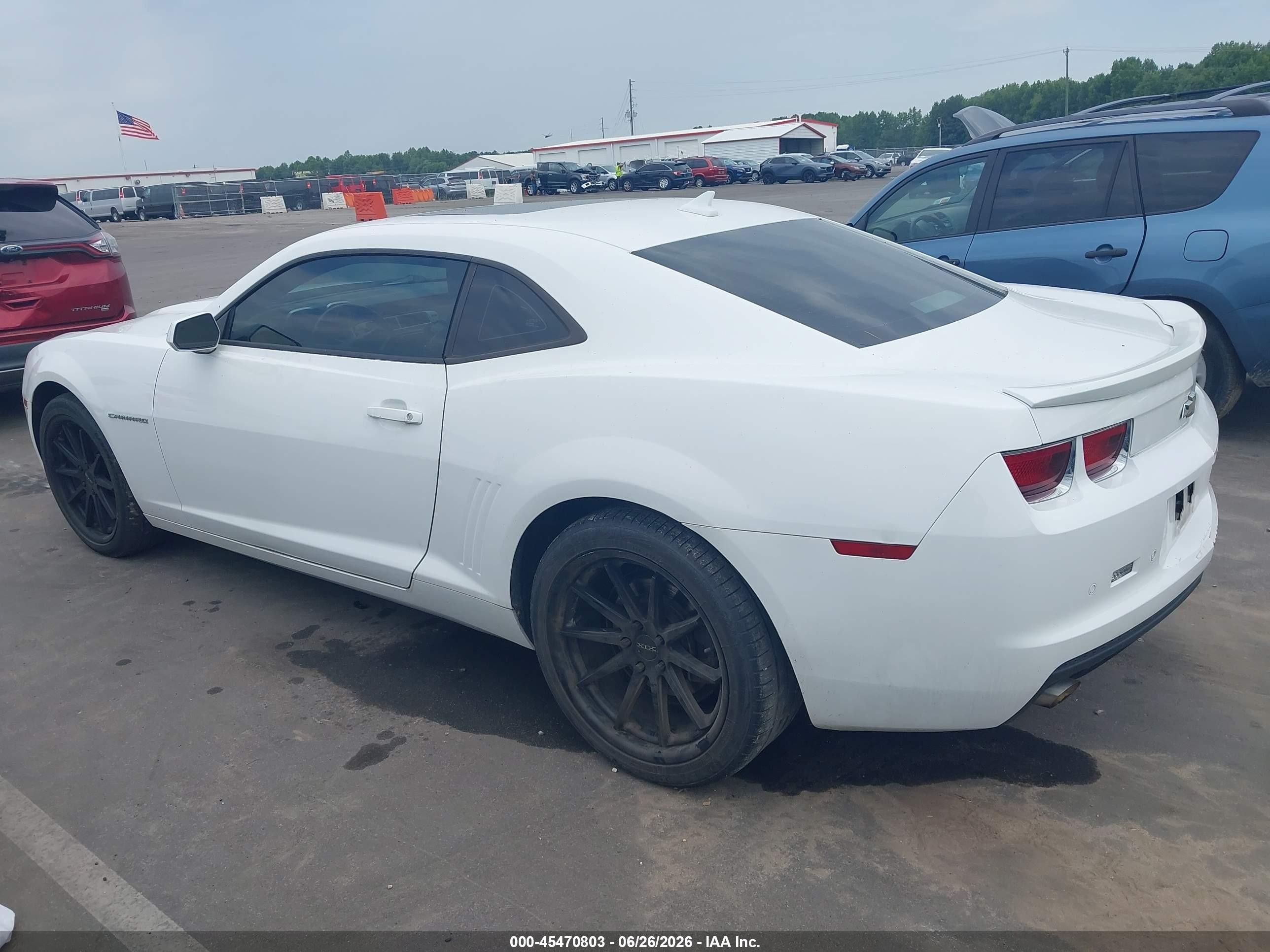 2012 Chevrolet Camaro 2lt White vin: 2G1FC1E36C9160591