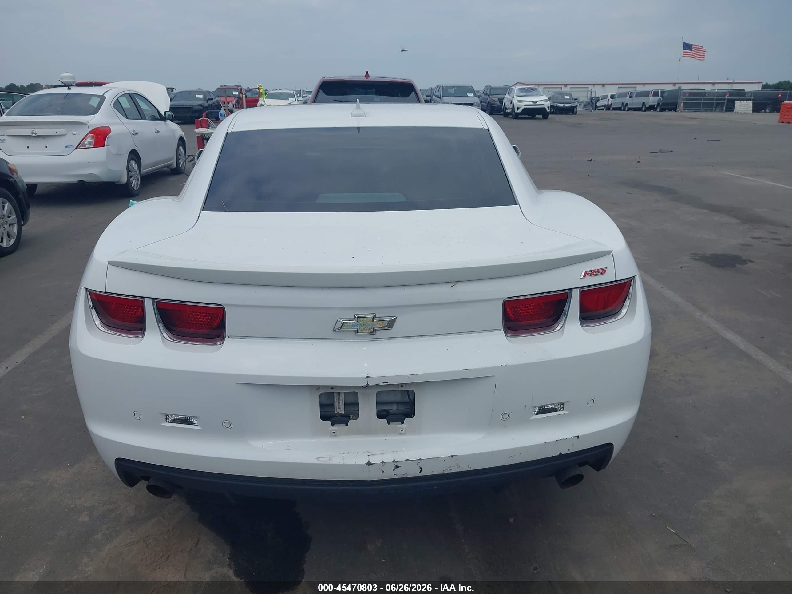 2012 Chevrolet Camaro 2lt White vin: 2G1FC1E36C9160591