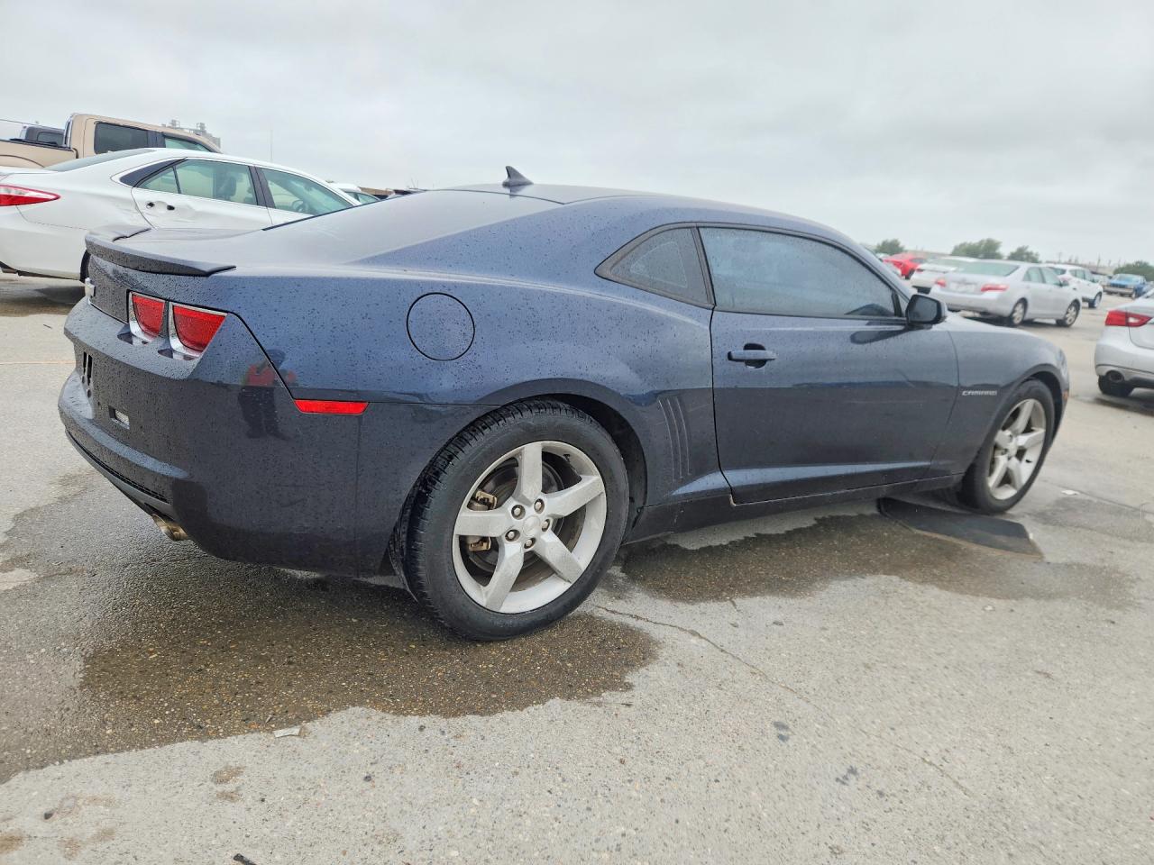 2013 Chevrolet Camaro Lt Blue vin: 2G1FC1E36D9139029