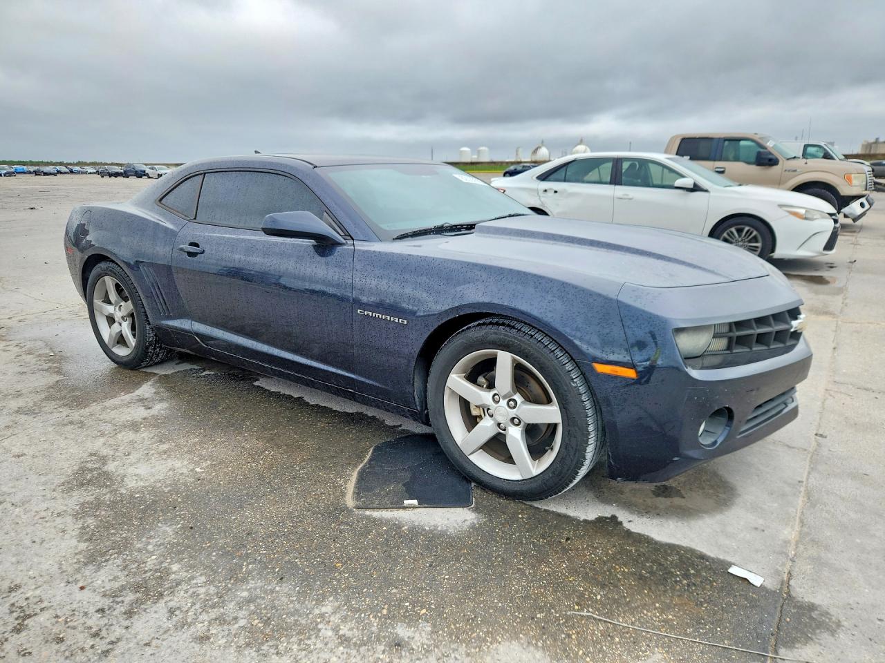 2013 Chevrolet Camaro Lt Blue vin: 2G1FC1E36D9139029