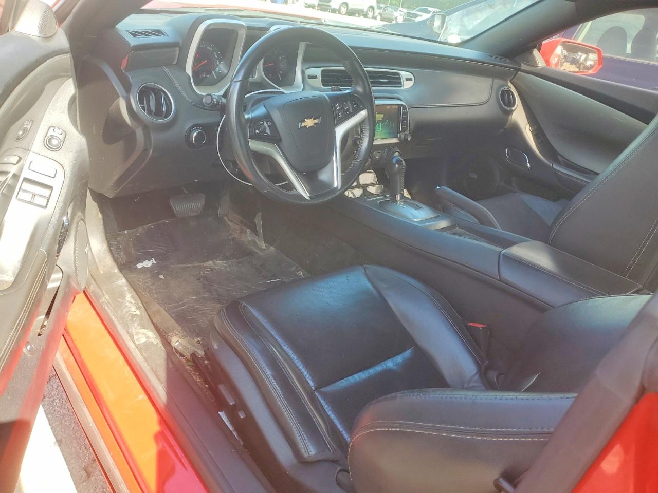 2013 Chevrolet Camaro Lt Red vin: 2G1FC1E36D9171611