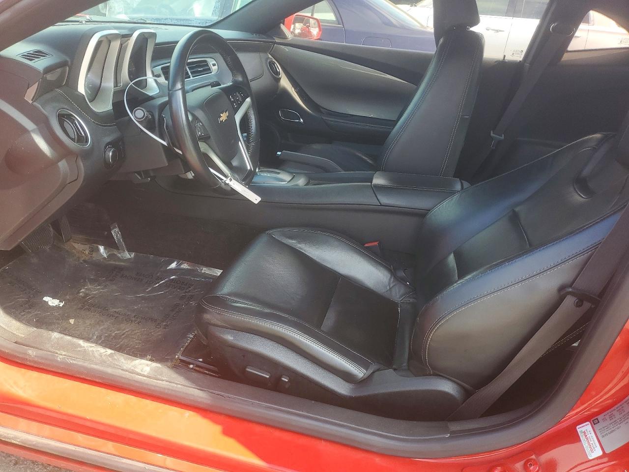2013 Chevrolet Camaro Lt Red vin: 2G1FC1E36D9171611