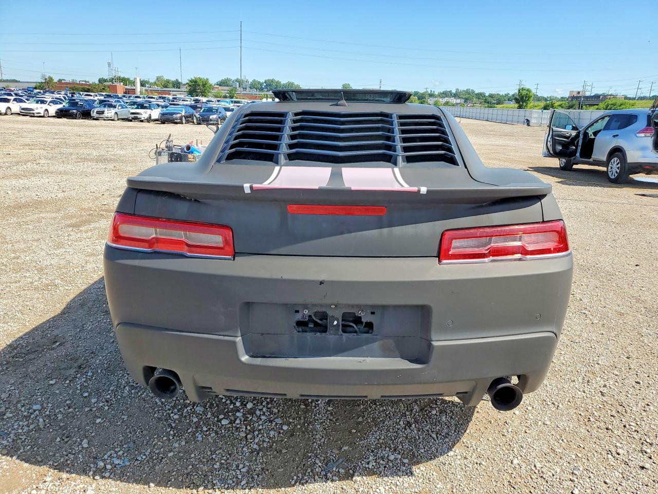 2014 Chevrolet Camaro Lt Black vin: 2G1FC1E36E9307477