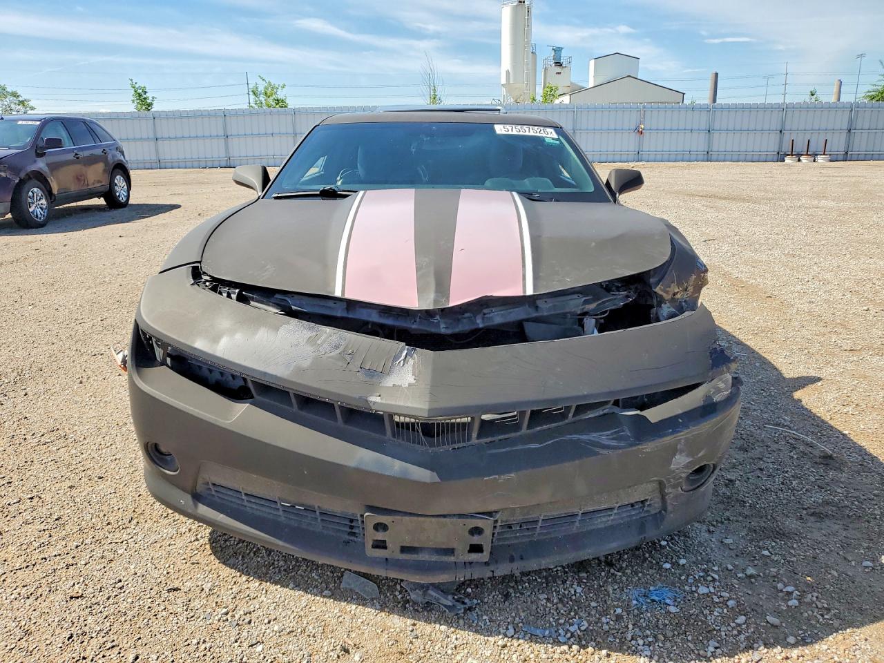 2014 Chevrolet Camaro Lt Black vin: 2G1FC1E36E9307477