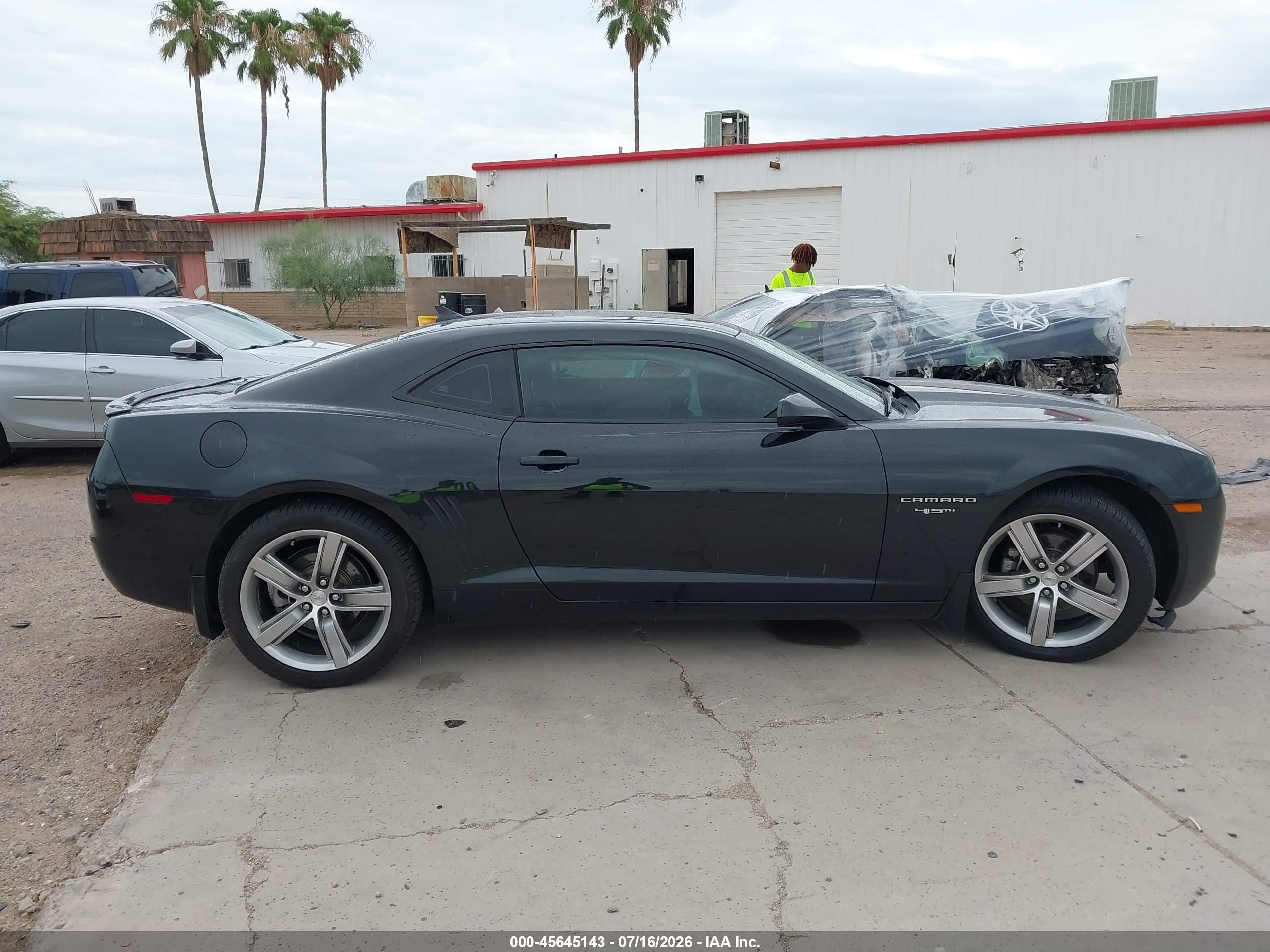 2012 Chevrolet Camaro 2lt Черный vin: 2G1FC1E37C9139541