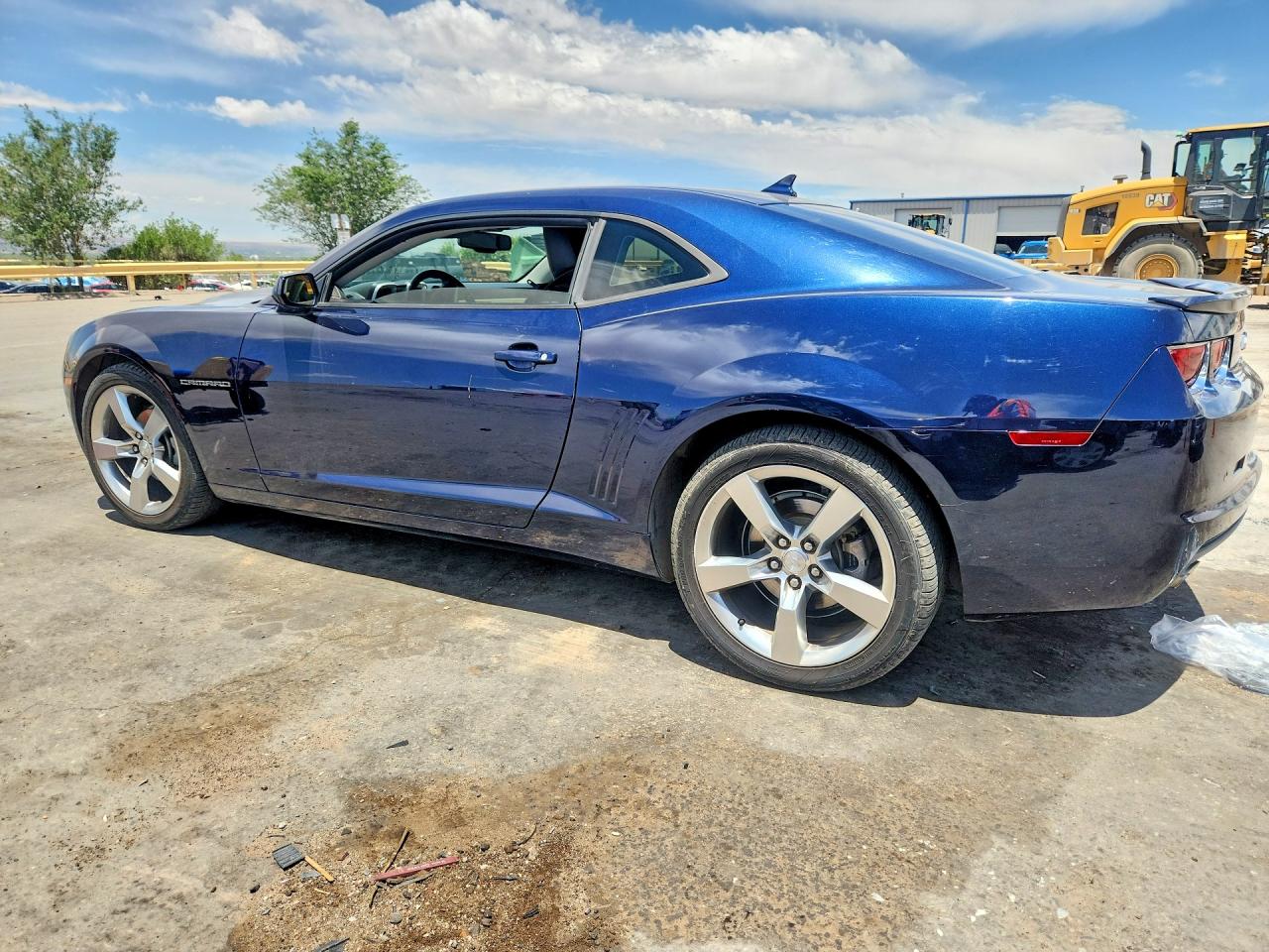 2012 Chevrolet Camaro Lt Blue vin: 2G1FC1E37C9146733