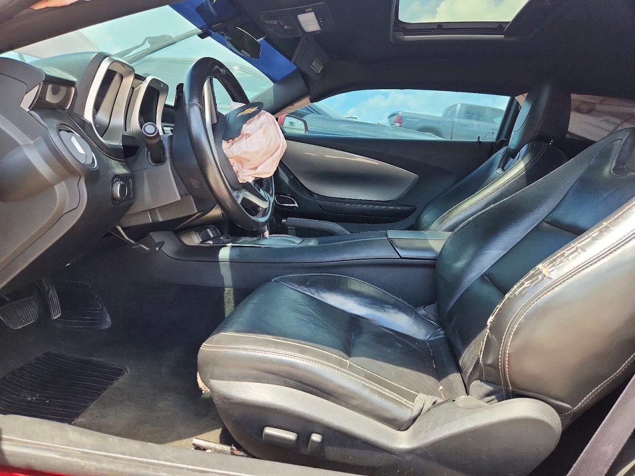 2013 Chevrolet Camaro Lt Maroon vin: 2G1FC1E37D9230066