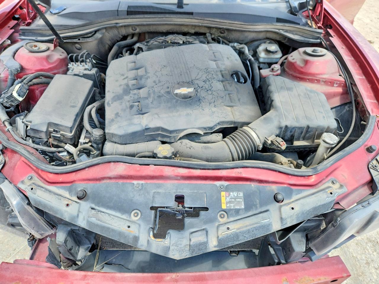 2013 Chevrolet Camaro Lt Maroon vin: 2G1FC1E37D9230066