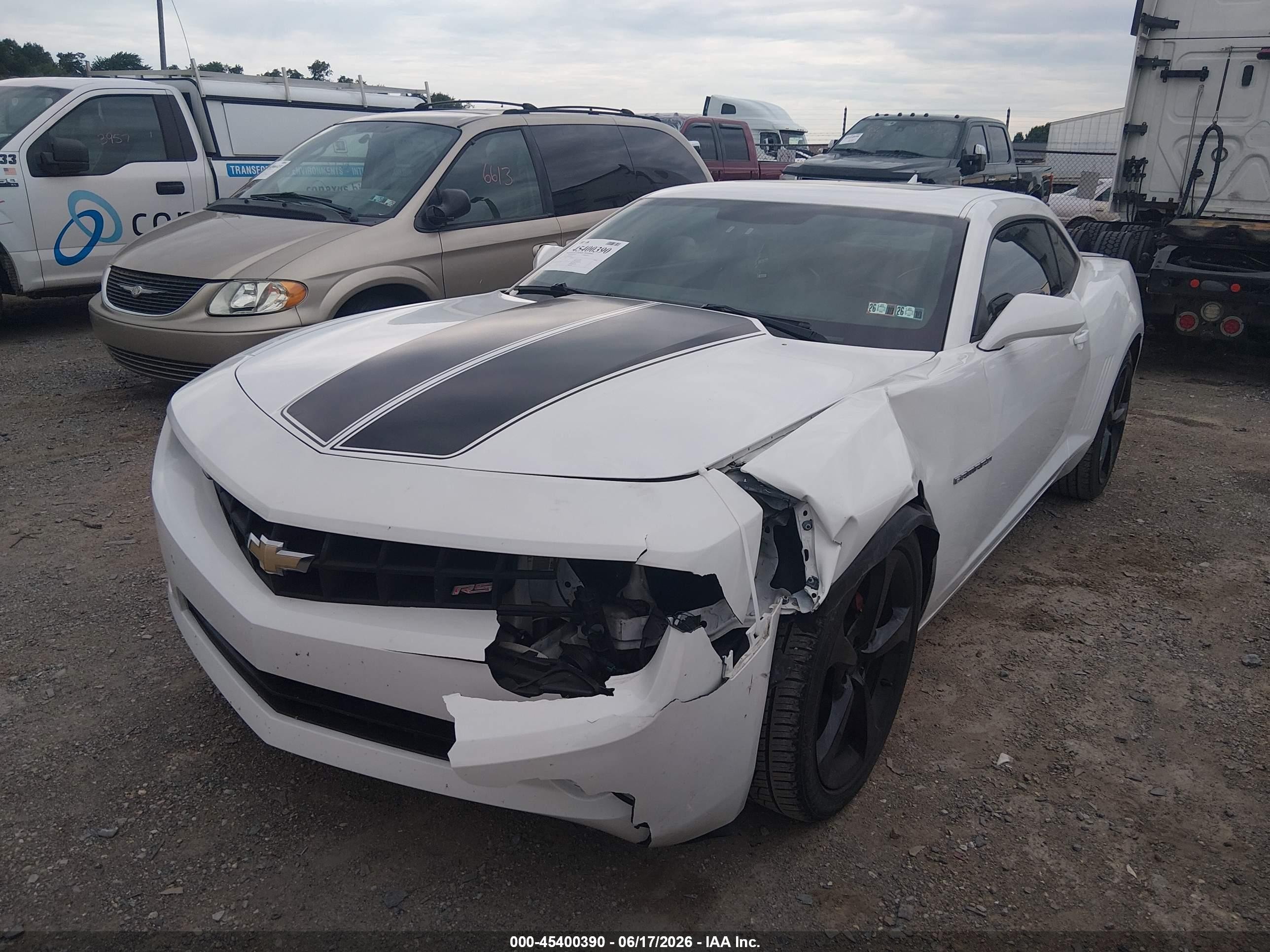 2013 Chevrolet Camaro 2lt White vin: 2G1FC1E37D9243318