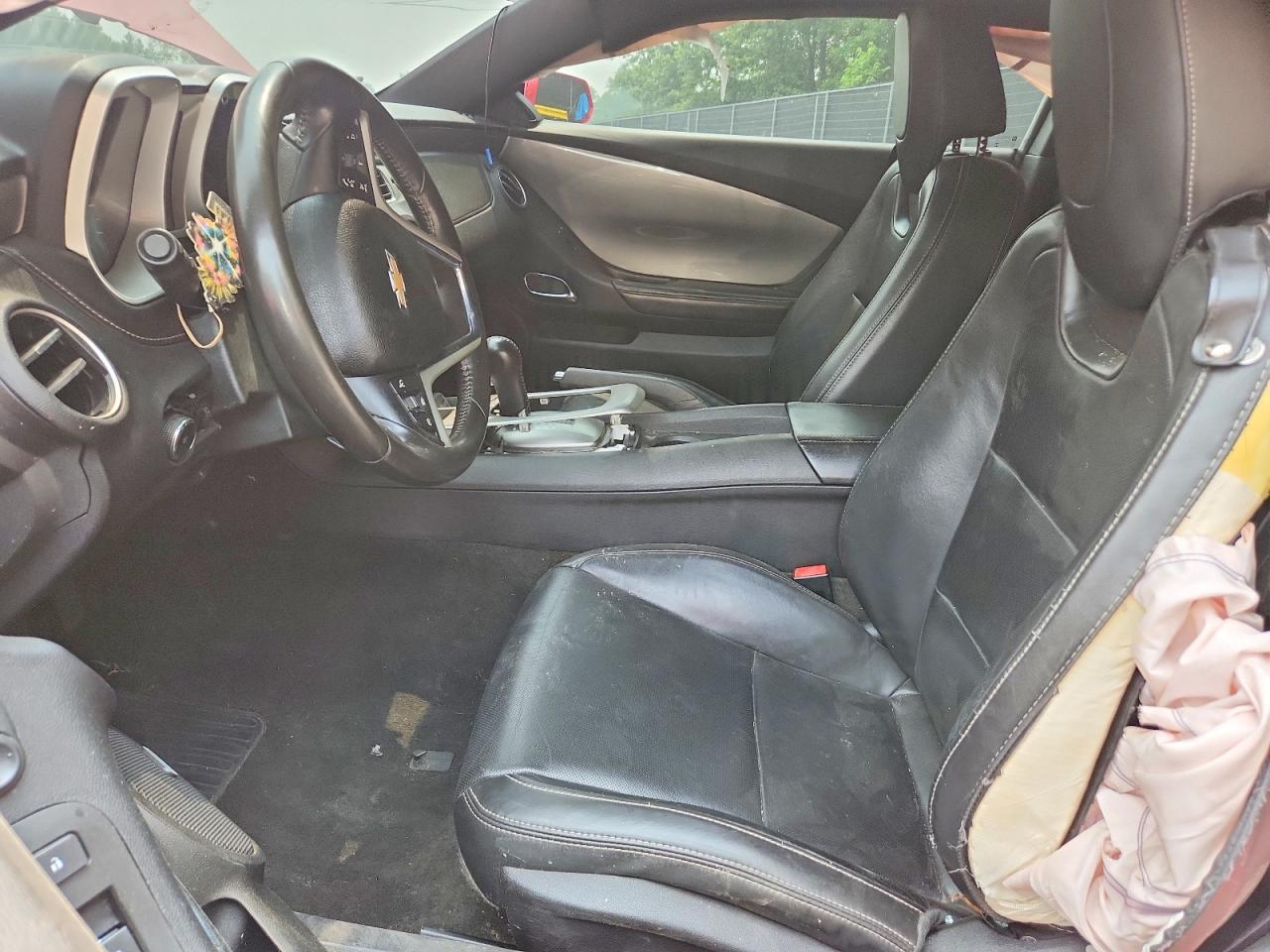2014 Chevrolet Camaro Lt Red vin: 2G1FC1E37E9266468