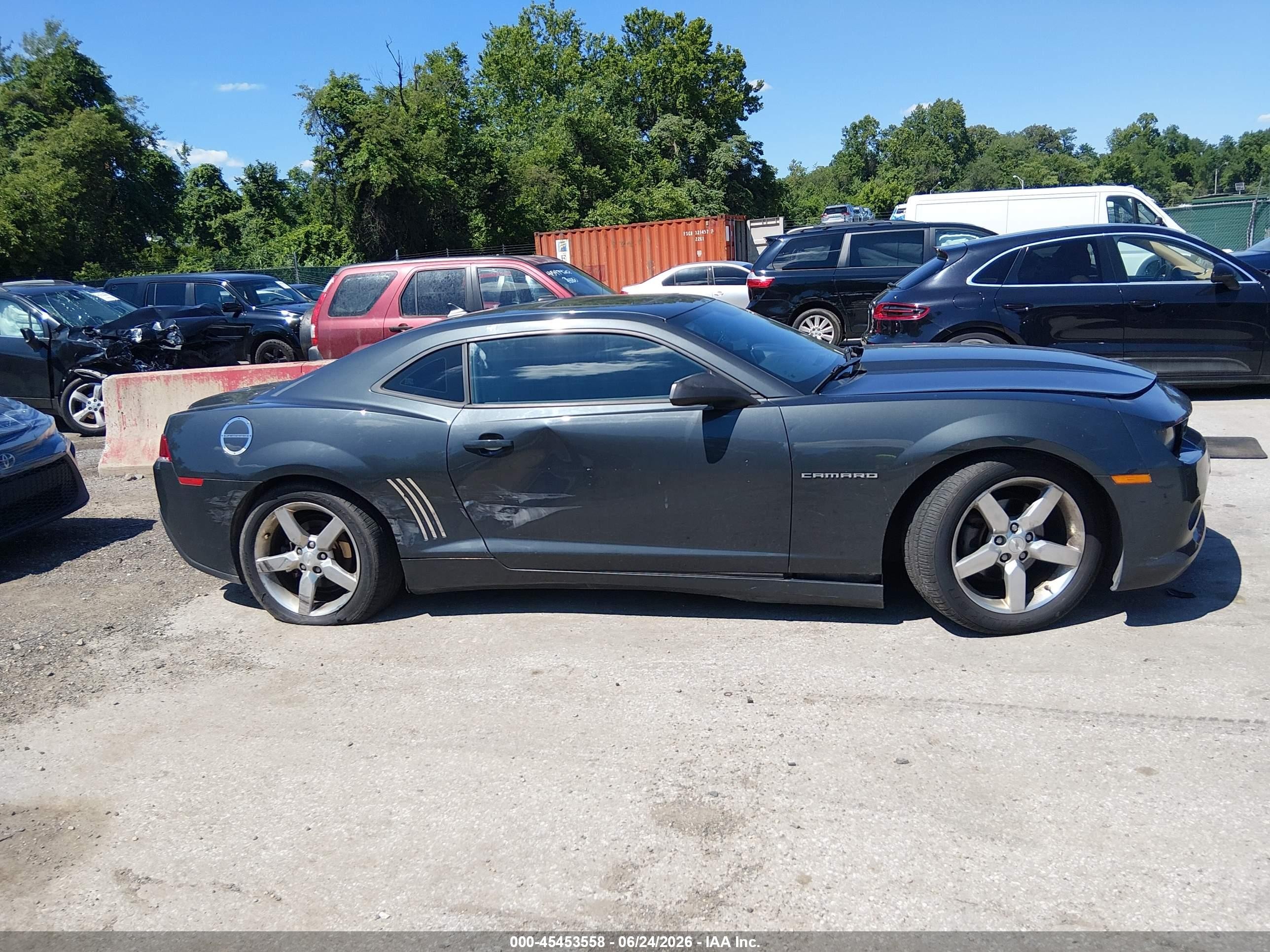 2014 Chevrolet Camaro 2lt Black vin: 2G1FC1E37E9285960