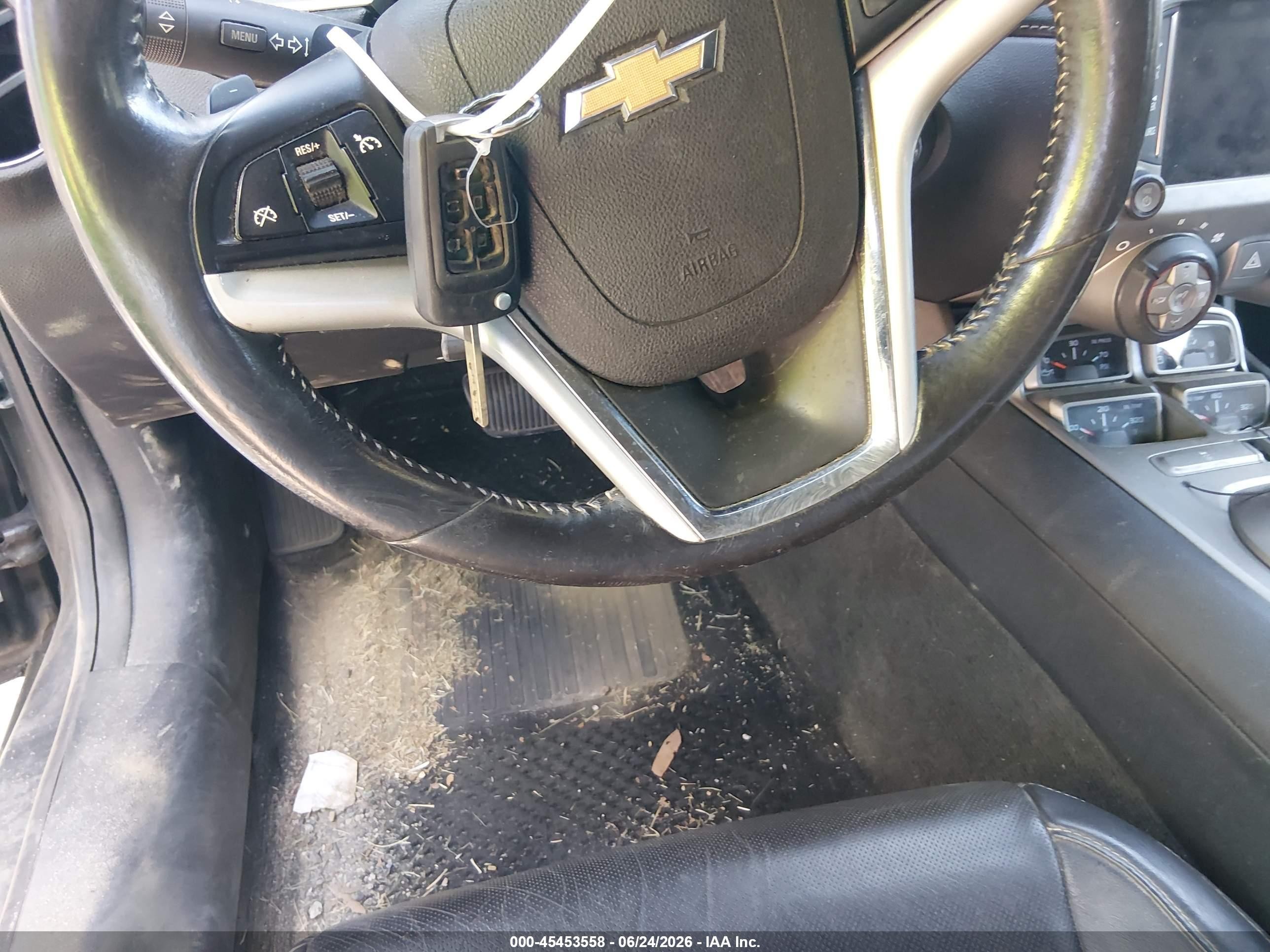 2014 Chevrolet Camaro 2lt Black vin: 2G1FC1E37E9285960