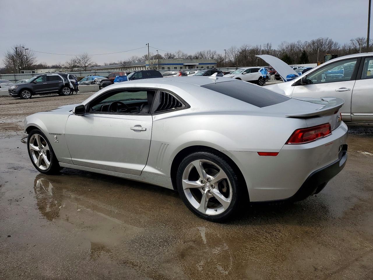 2014 Chevrolet Camaro Lt Серебряный vin: 2G1FC1E37E9287367