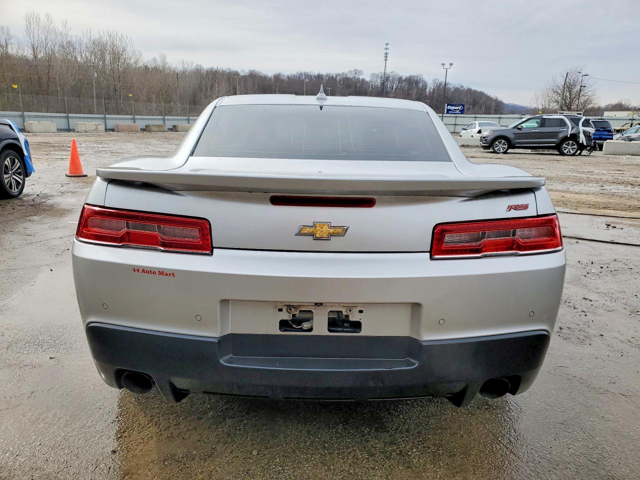 2014 Chevrolet Camaro Lt Серебряный vin: 2G1FC1E37E9287367