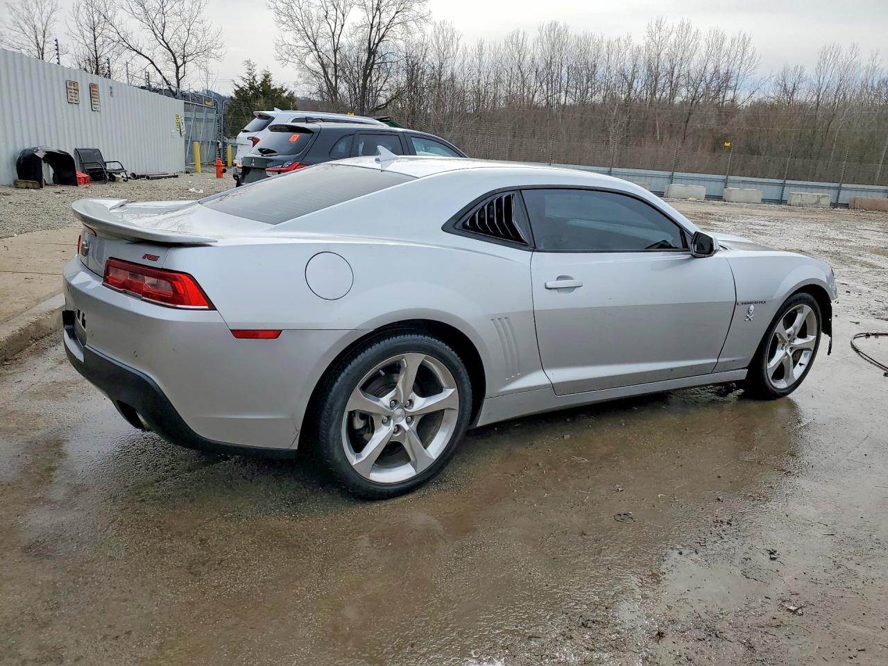 2014 Chevrolet Camaro Lt Серебряный vin: 2G1FC1E37E9287367