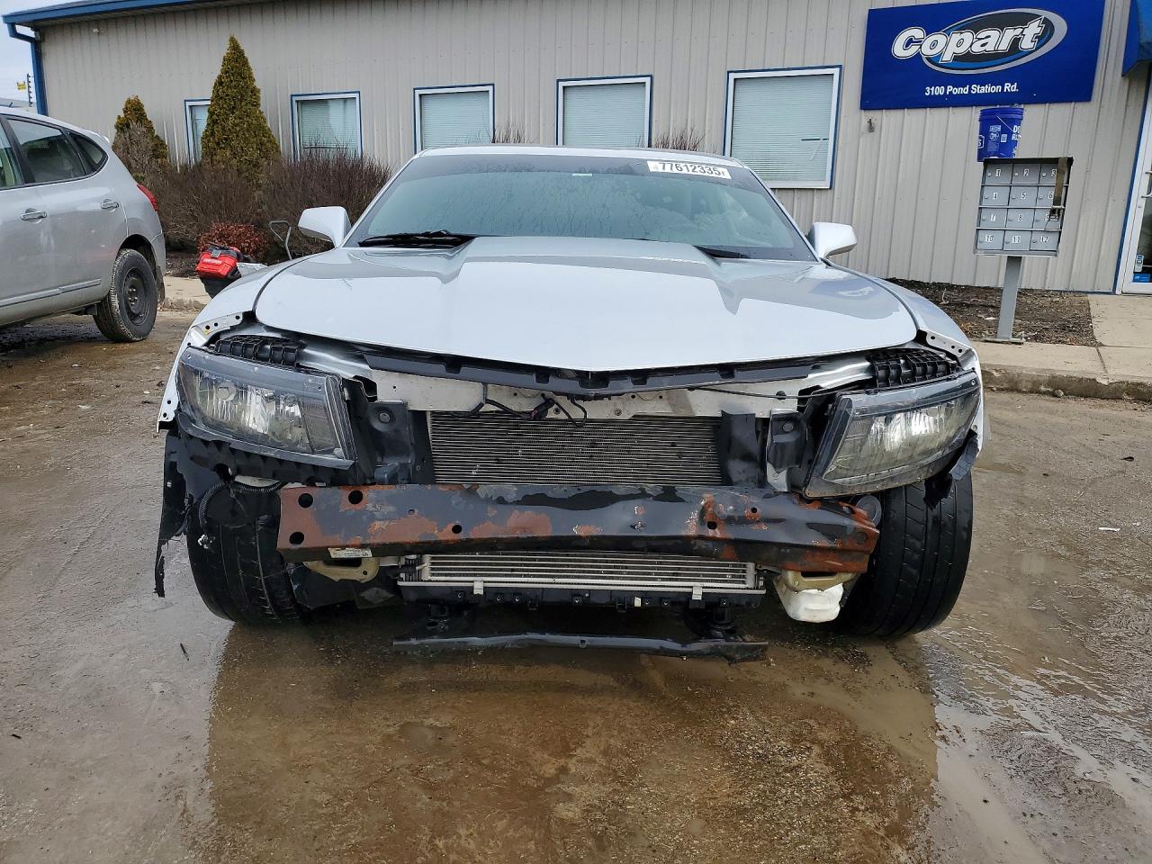 2014 Chevrolet Camaro Lt Серебряный vin: 2G1FC1E37E9287367
