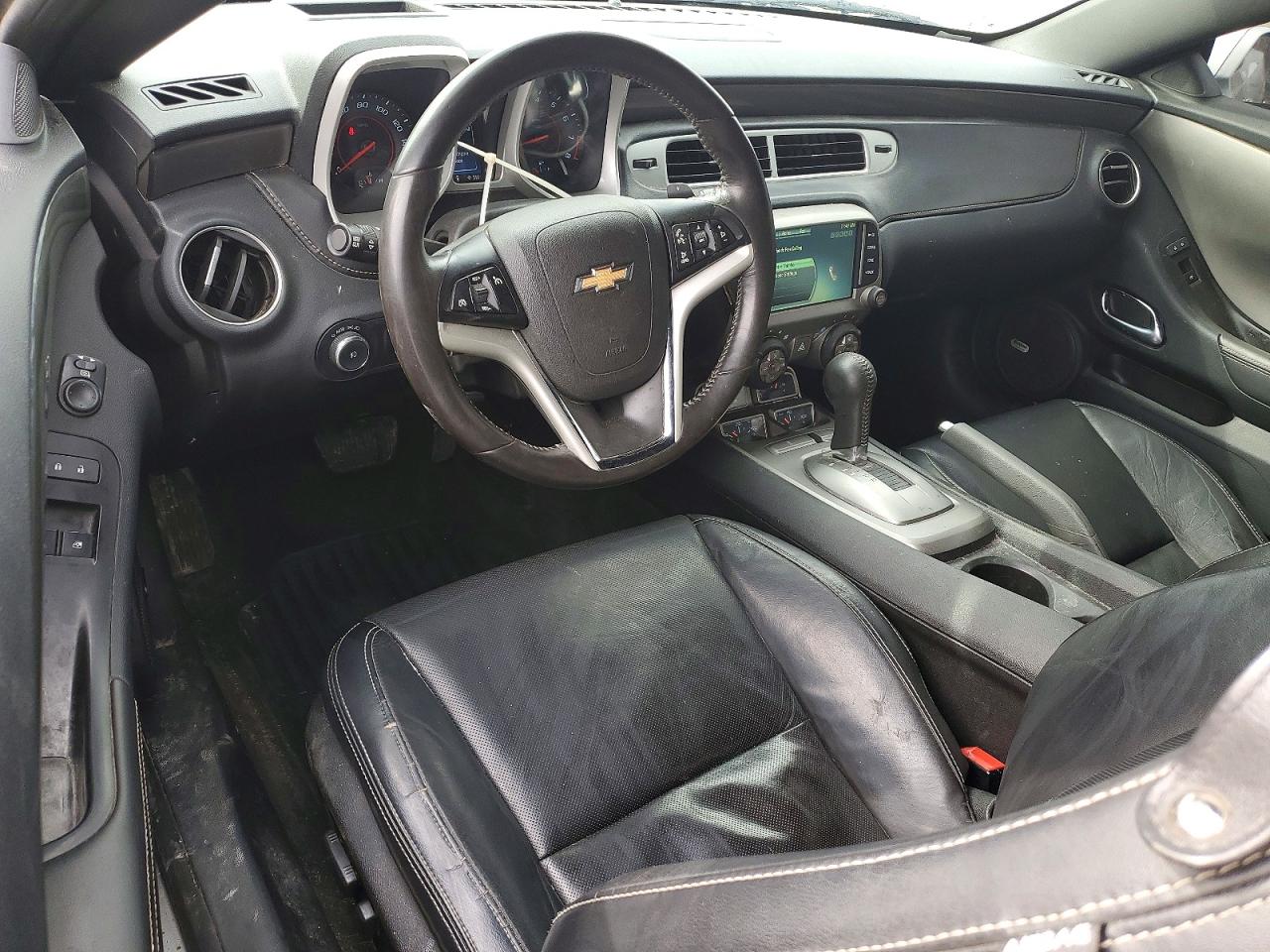 2014 Chevrolet Camaro Lt Серебряный vin: 2G1FC1E37E9287367